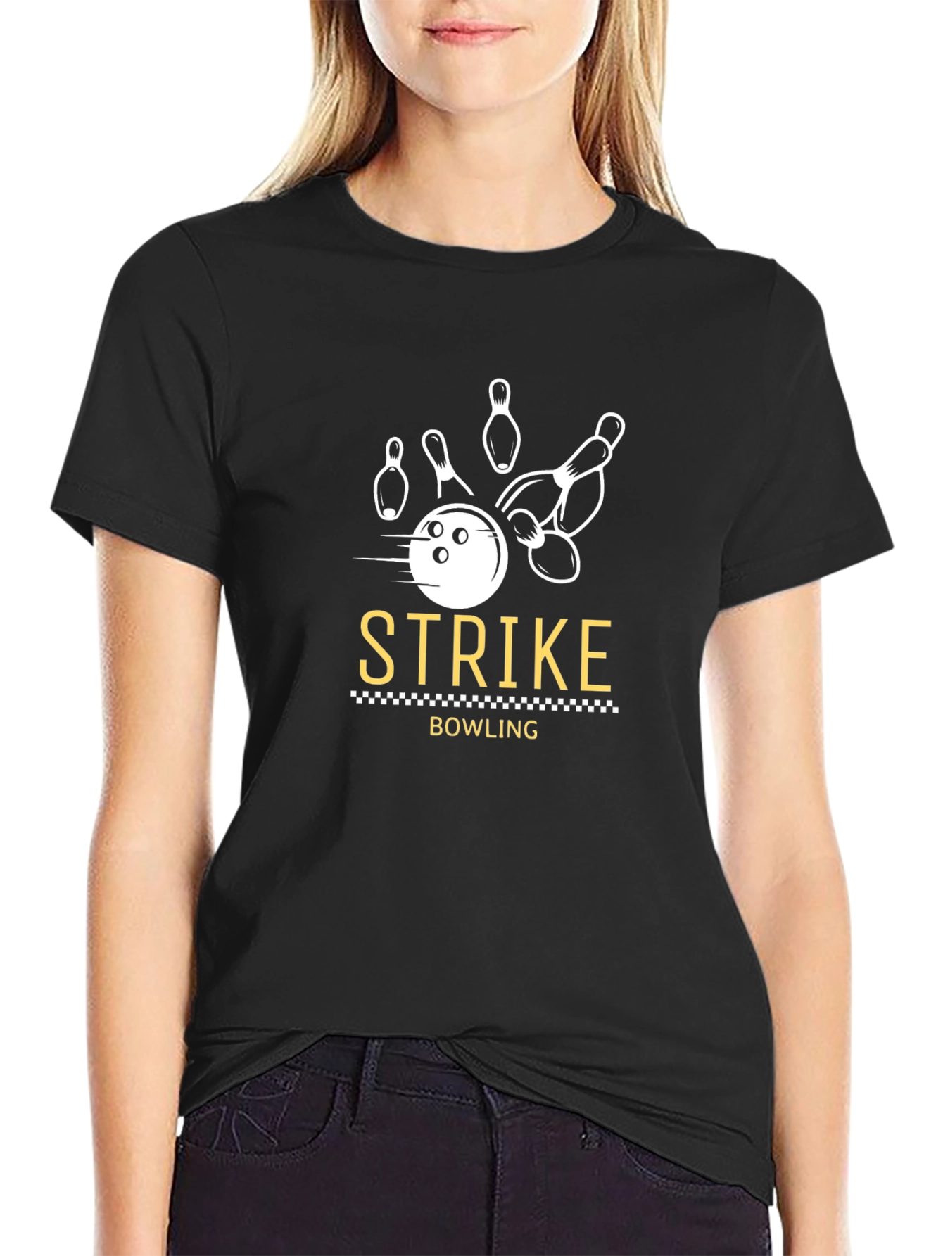 Bowling Strike T-Shirt - Perfect for Bowling Enthusiasts