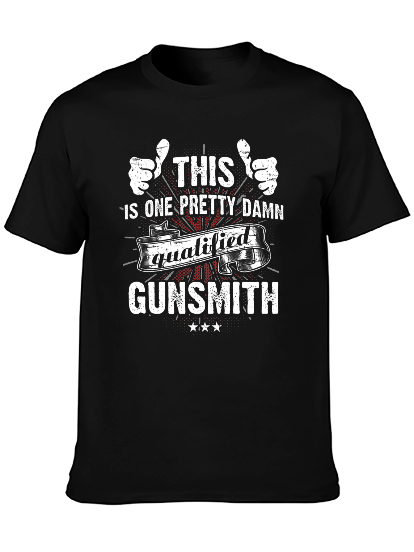 Qualified Gunsmith Graphic T-Shirt