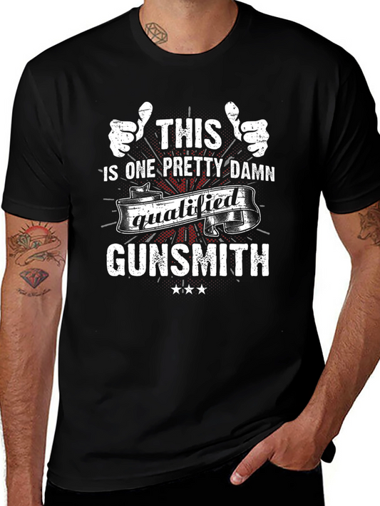 Qualified Gunsmith Graphic T-Shirt