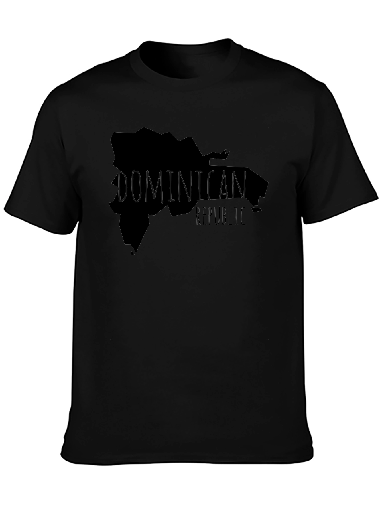 Dominican Republic Map T-Shirt