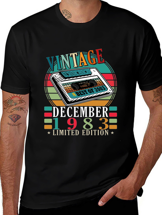 Vintage December 1983 Limited Edition T-Shirt