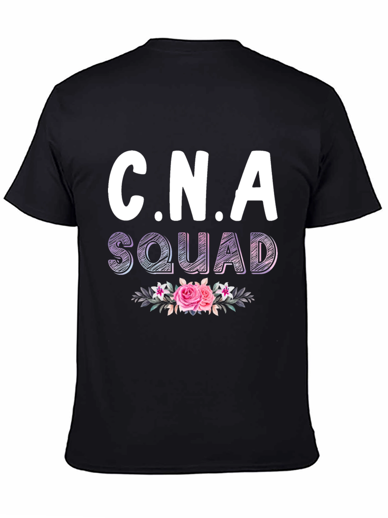 CNA Squad Floral T-Shirt