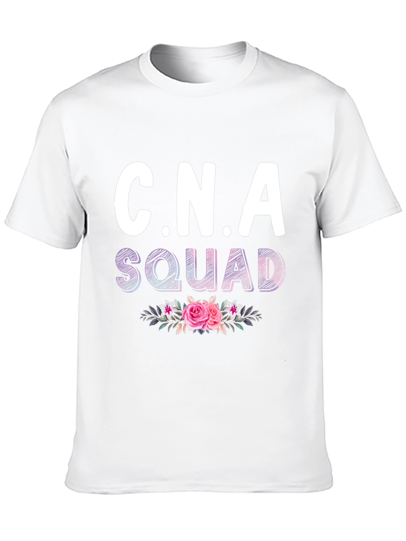 CNA Squad Floral T-Shirt
