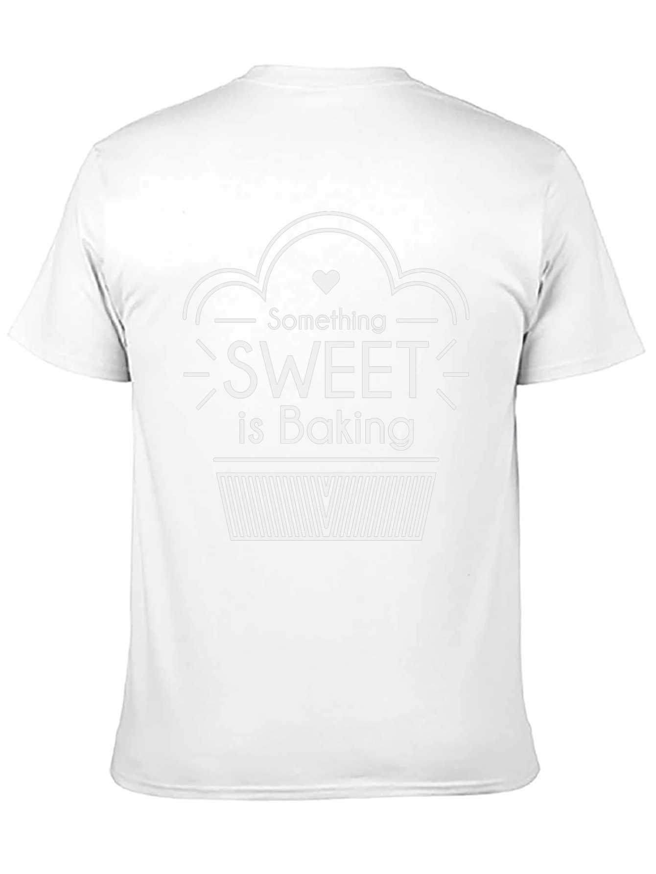 Sweet Baking T-Shirt - Black Cotton Tee