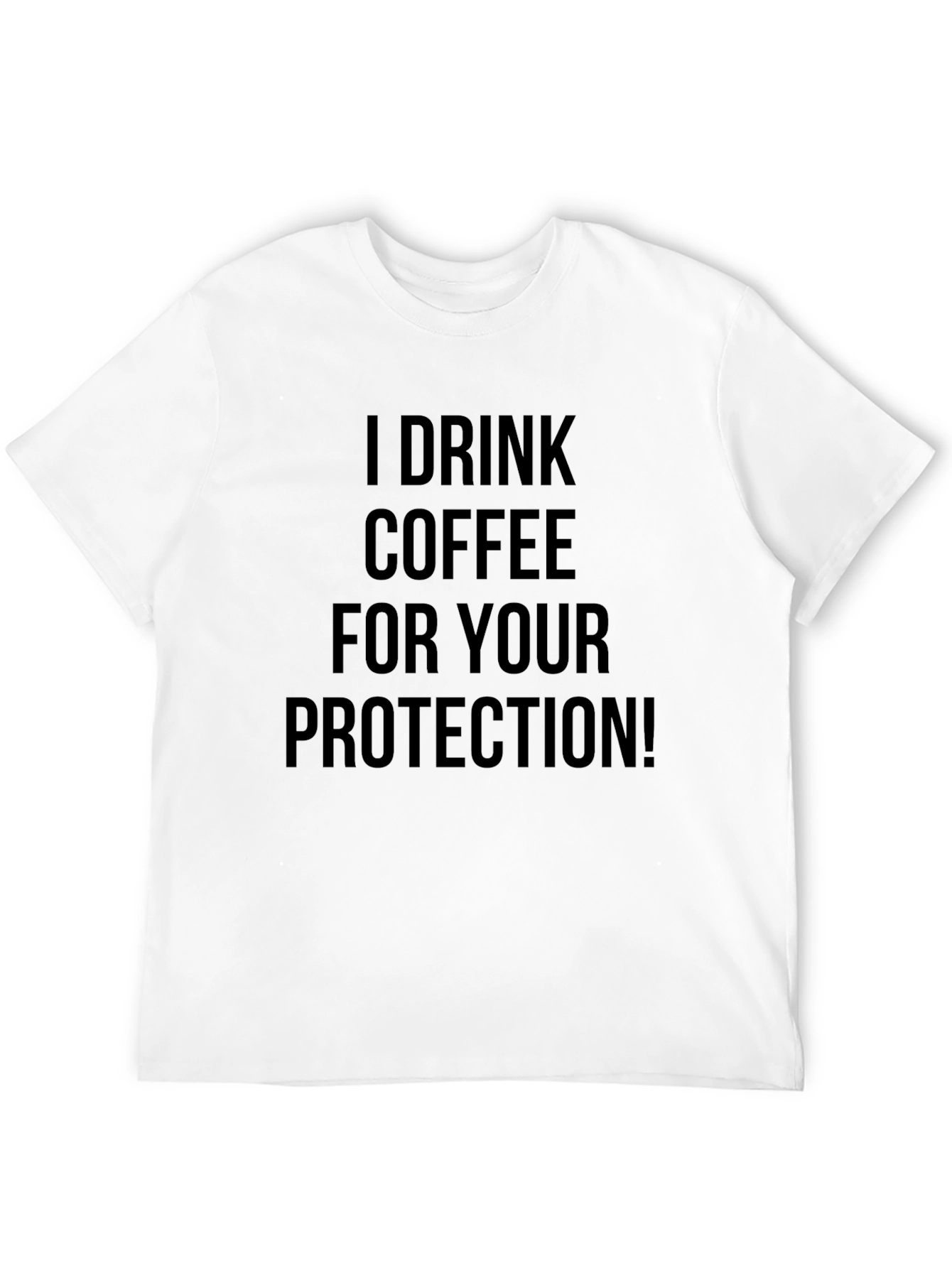 Coffee Protection Graphic T-Shirt