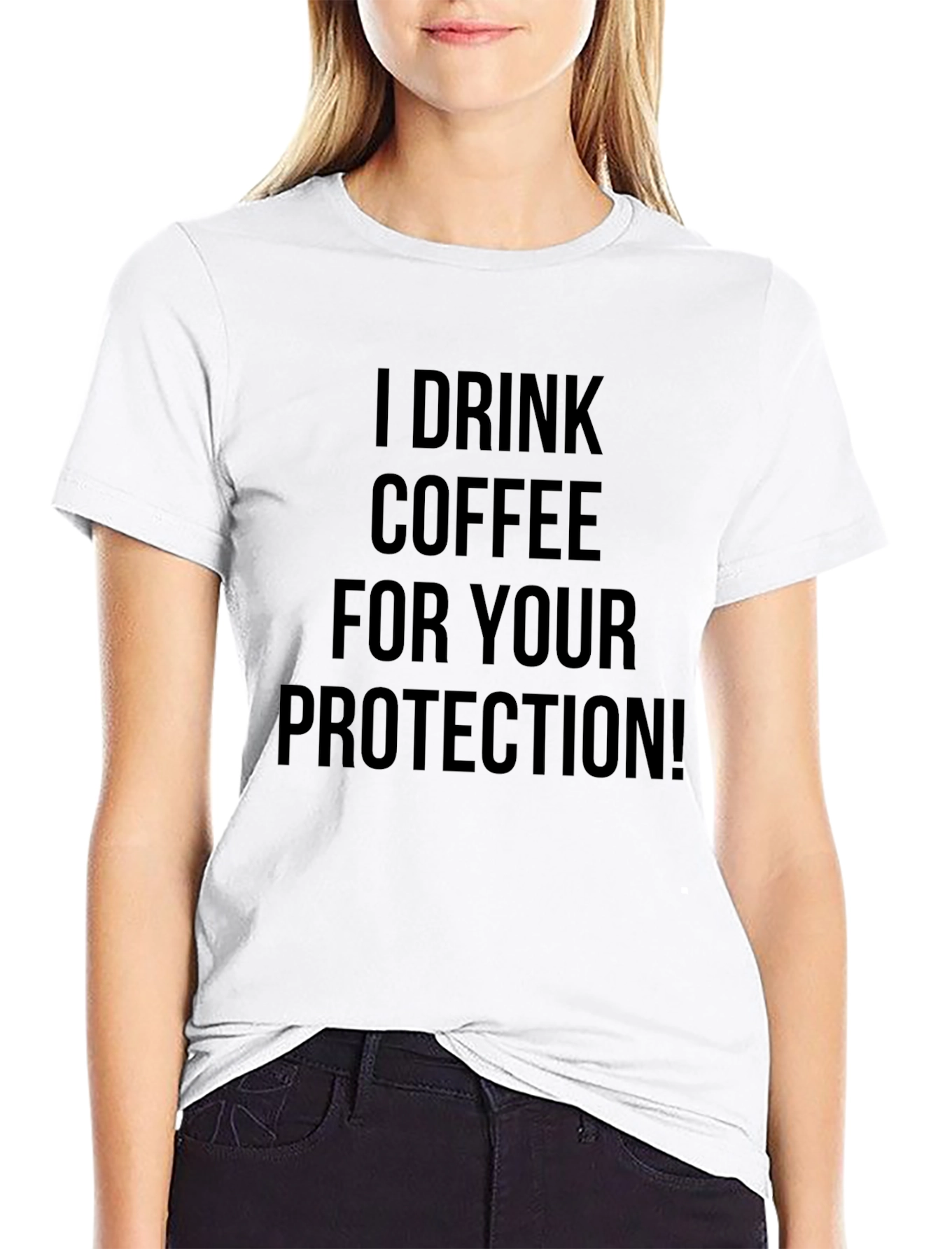Coffee Protection Graphic T-Shirt