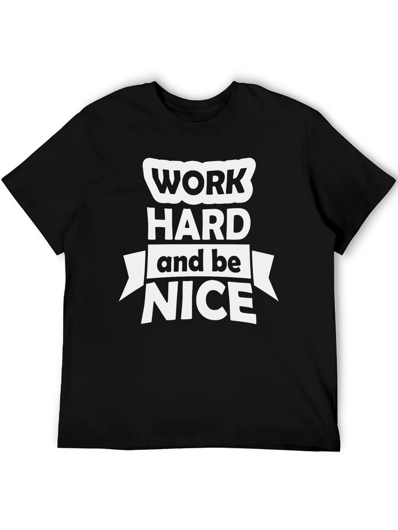 Work Hard & Be Nice Graphic Tee