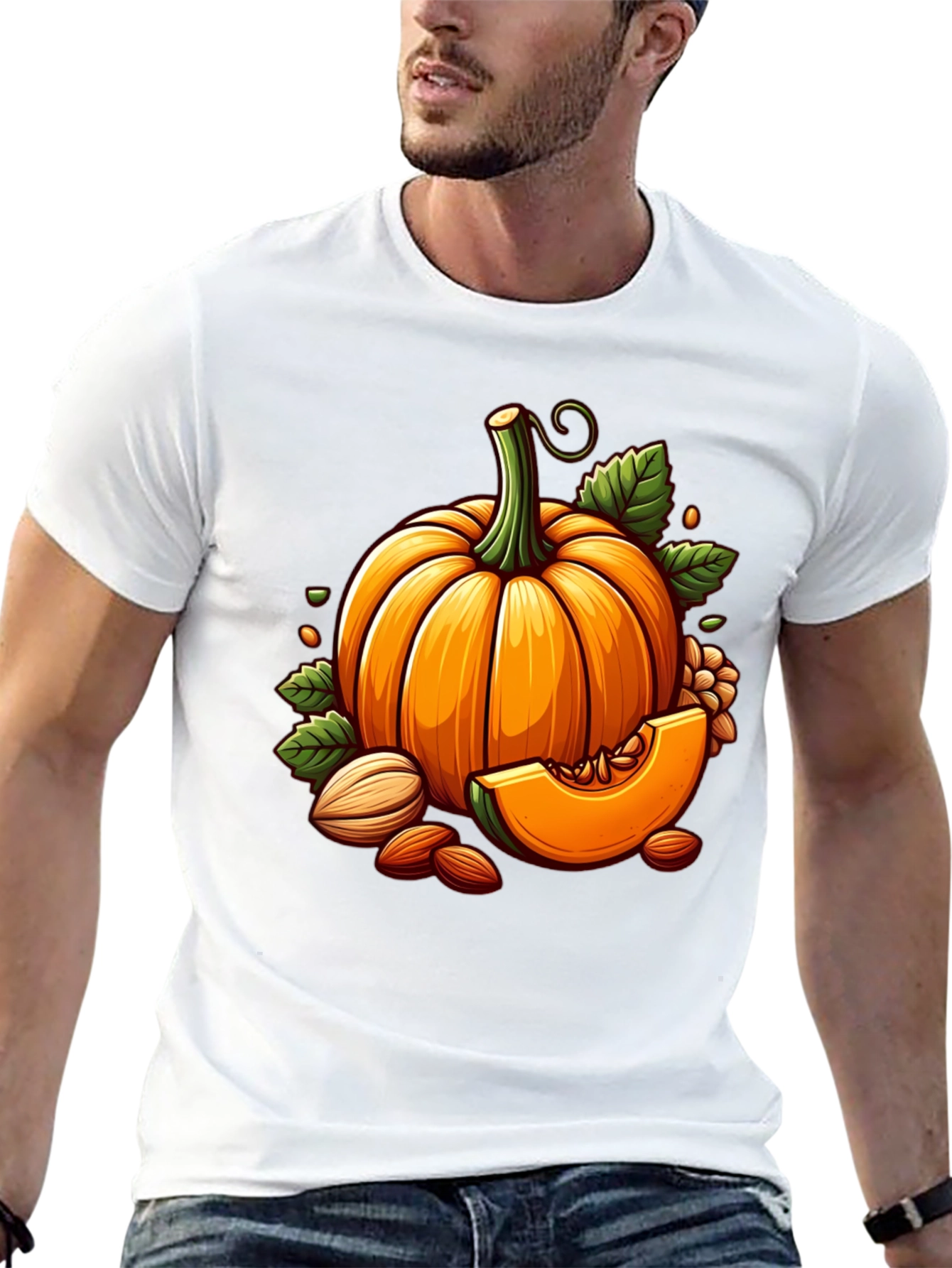 Pumpkin Harvest Graphic Tee - Fall T-Shirt
