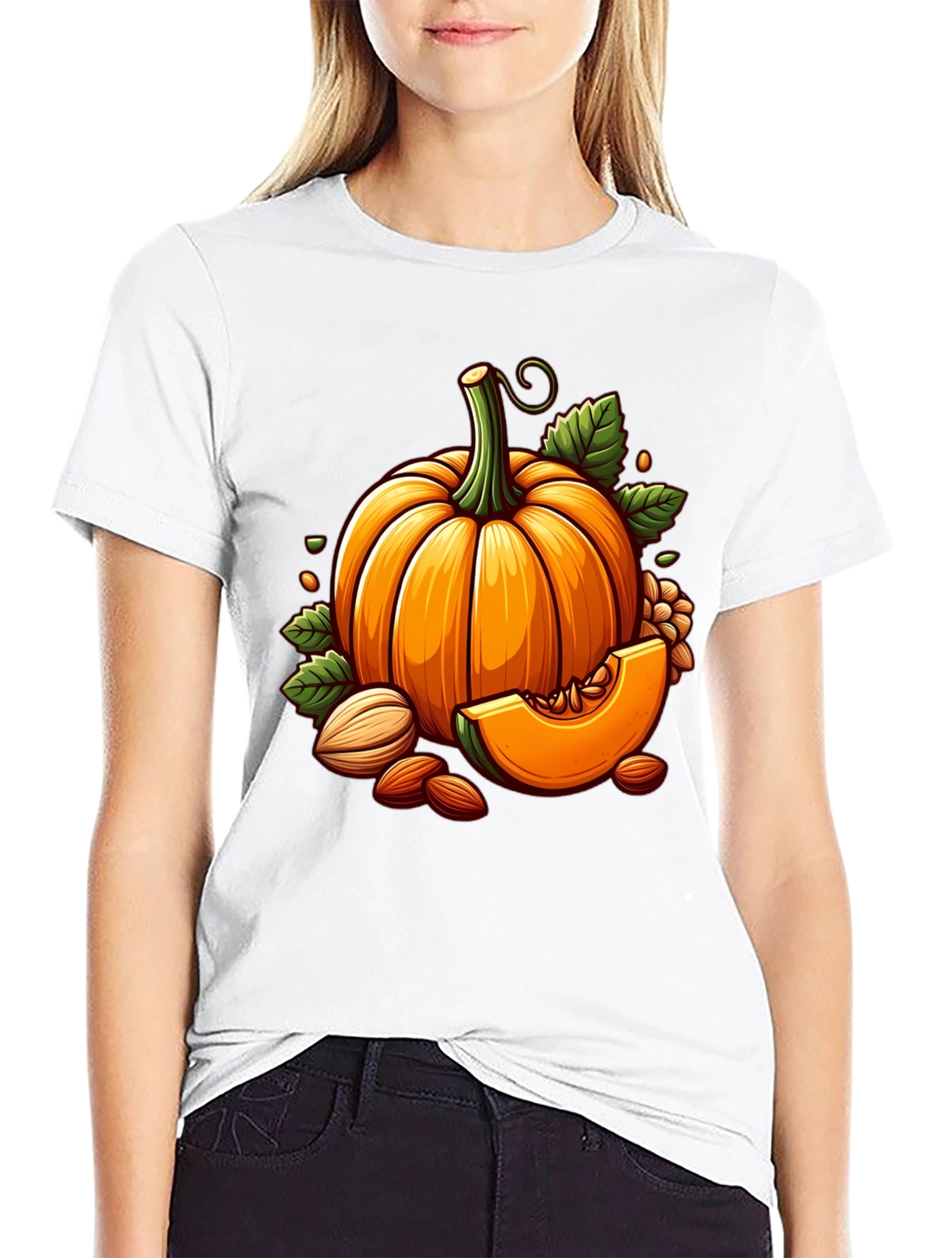 Pumpkin Harvest Graphic Tee - Fall T-Shirt