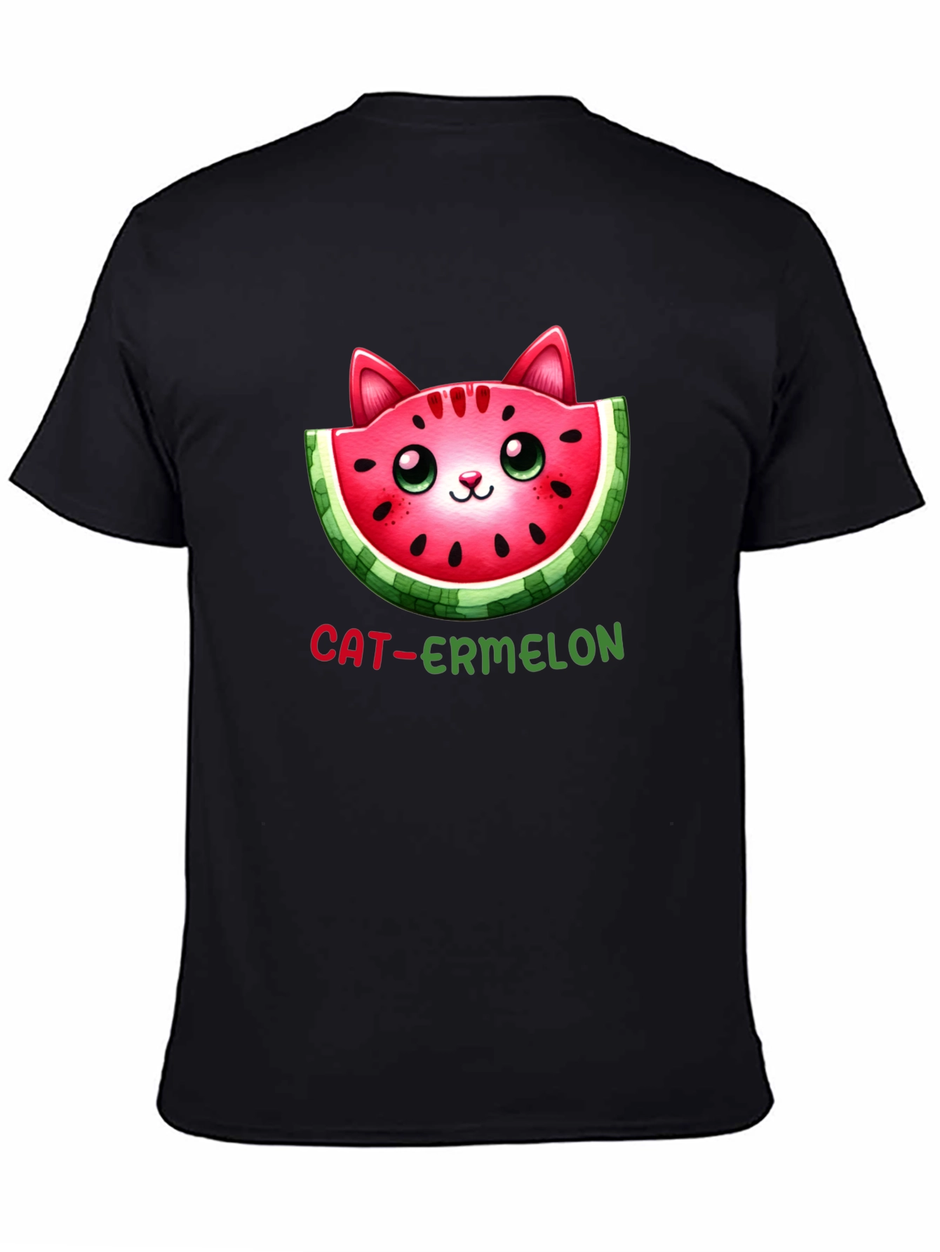 Cat-ermelon Graphic T-Shirt - Fun & Unique Design