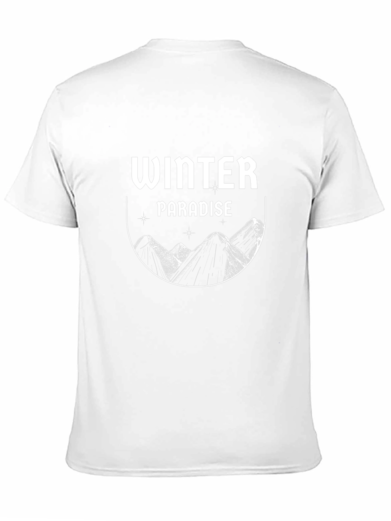 Winter Paradise Graphic Tee - Stylish Comfort
