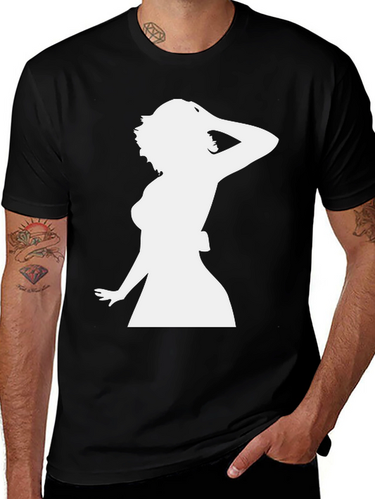 Silhouette Graphic Print T-Shirt
