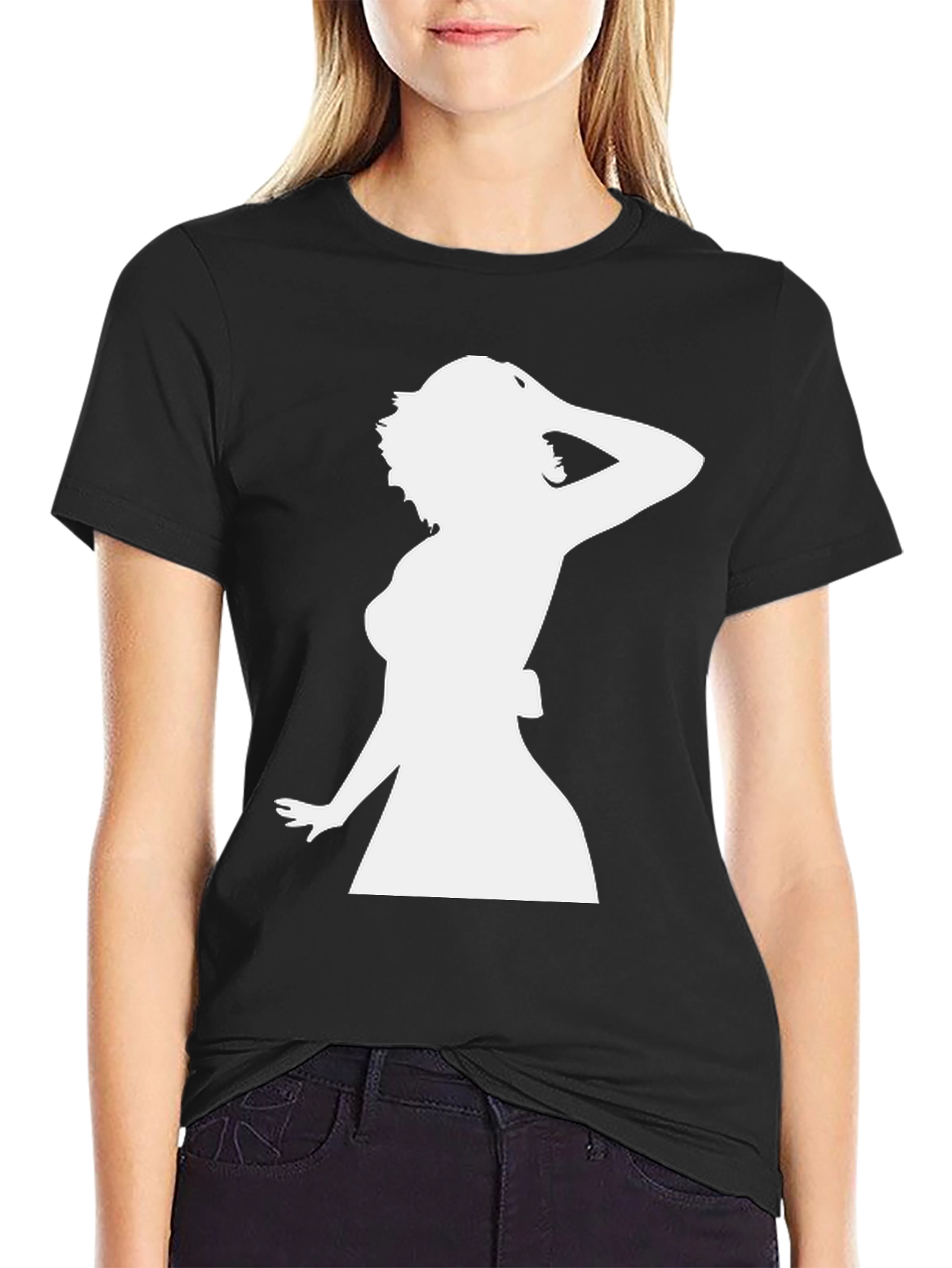 Silhouette Graphic Print T-Shirt