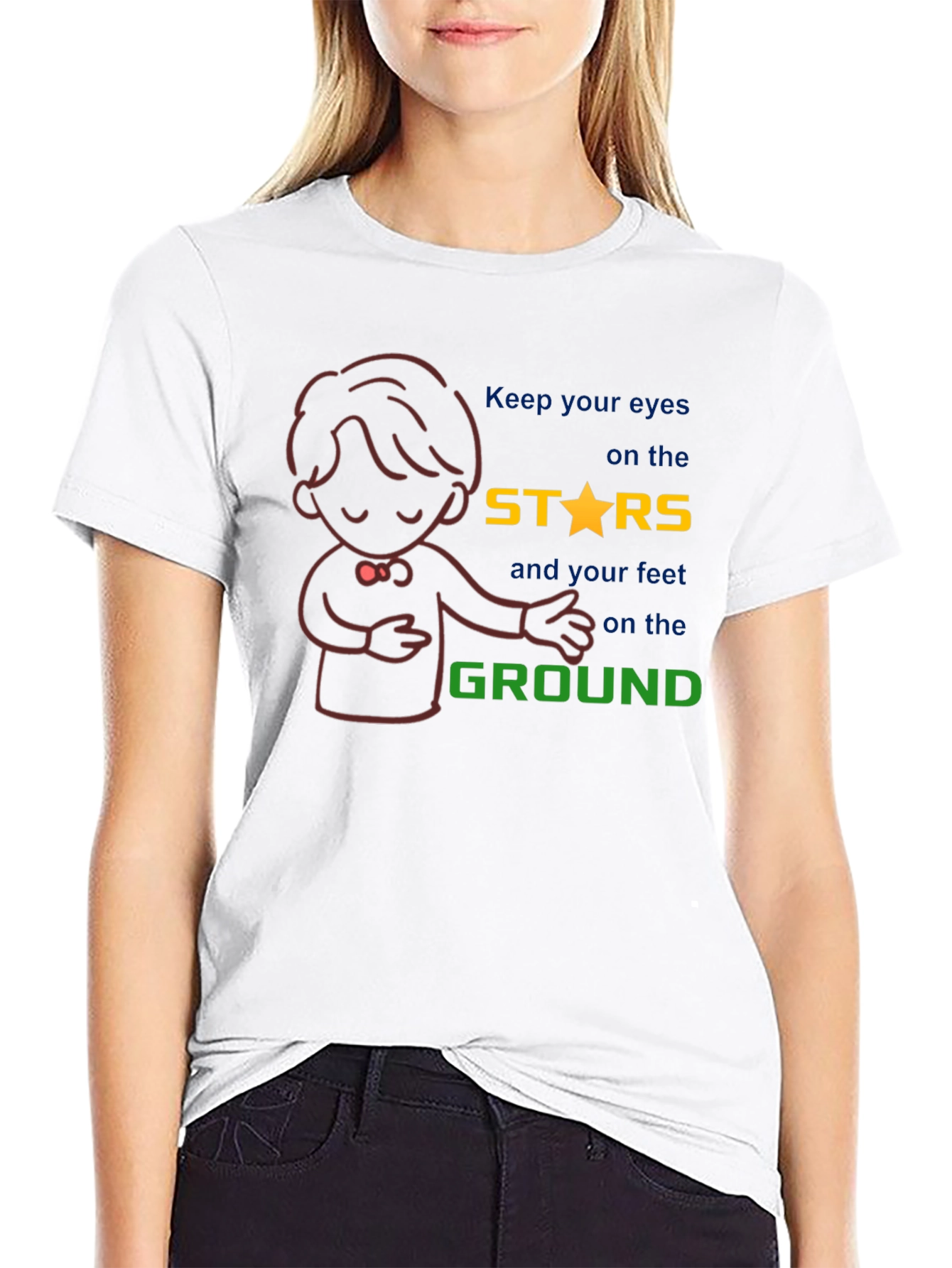 Stars and Ground Graphic Tee