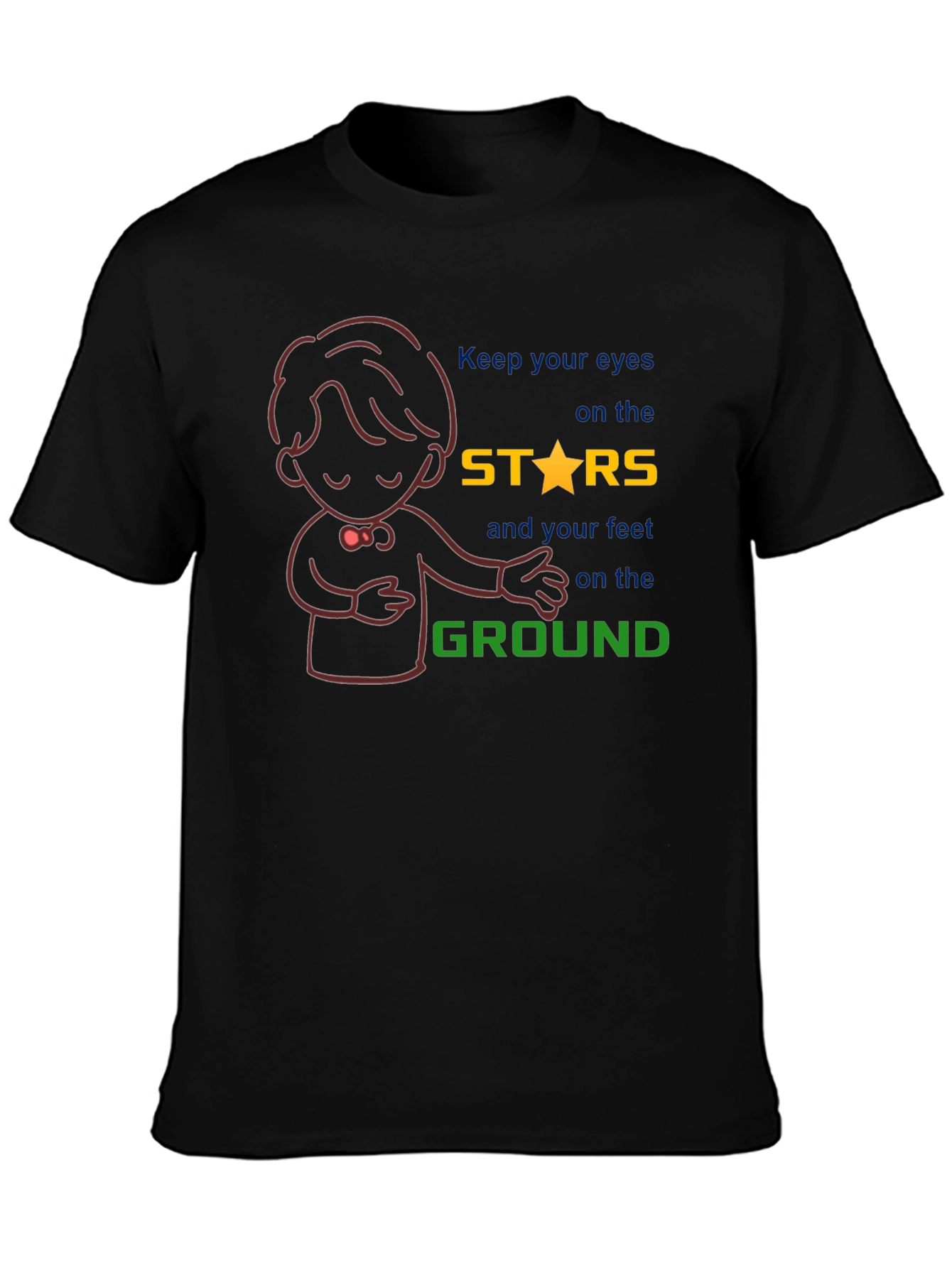 Stars and Ground Graphic Tee