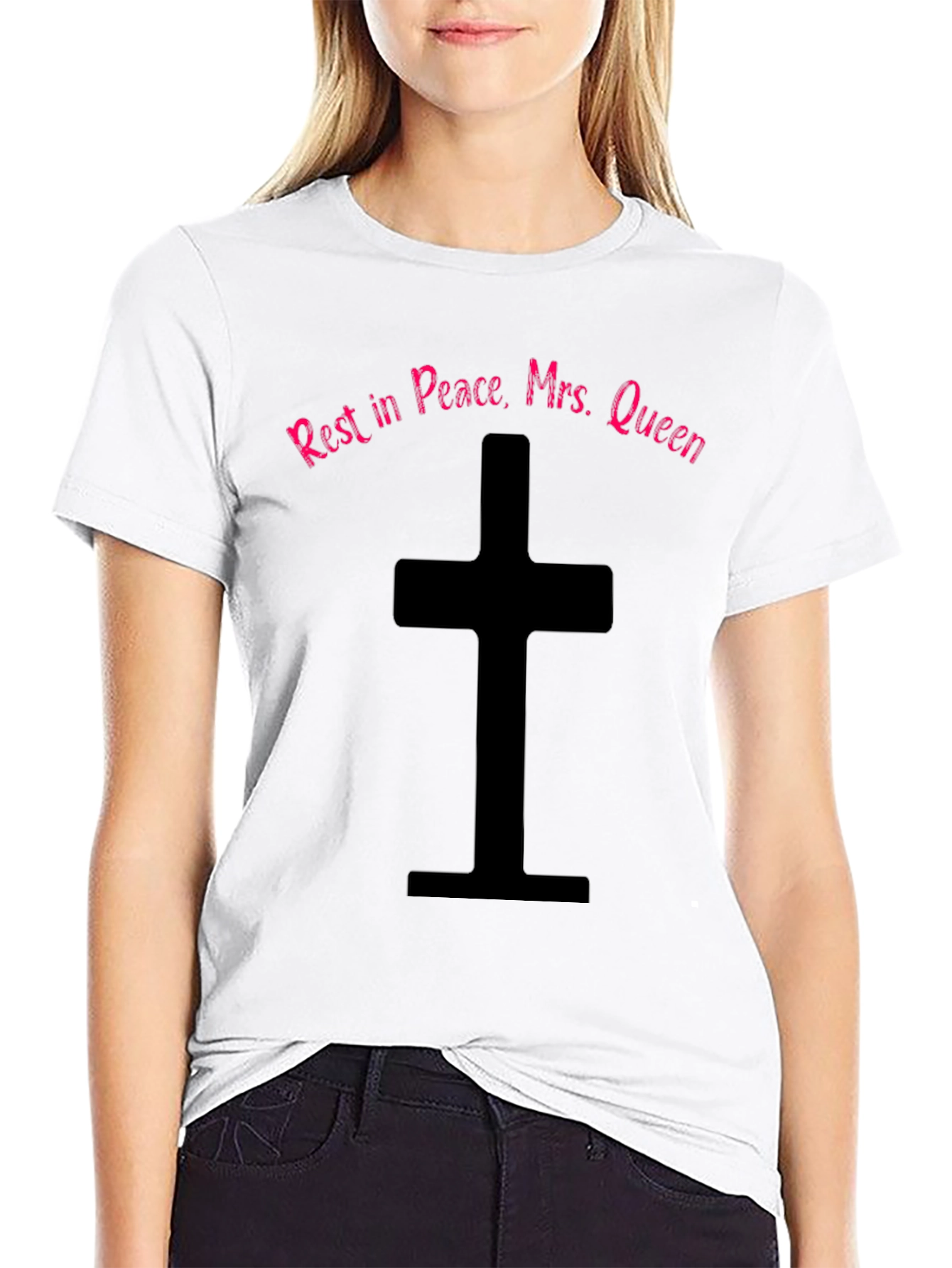 RIP Mrs. Queen T-Shirt - Black