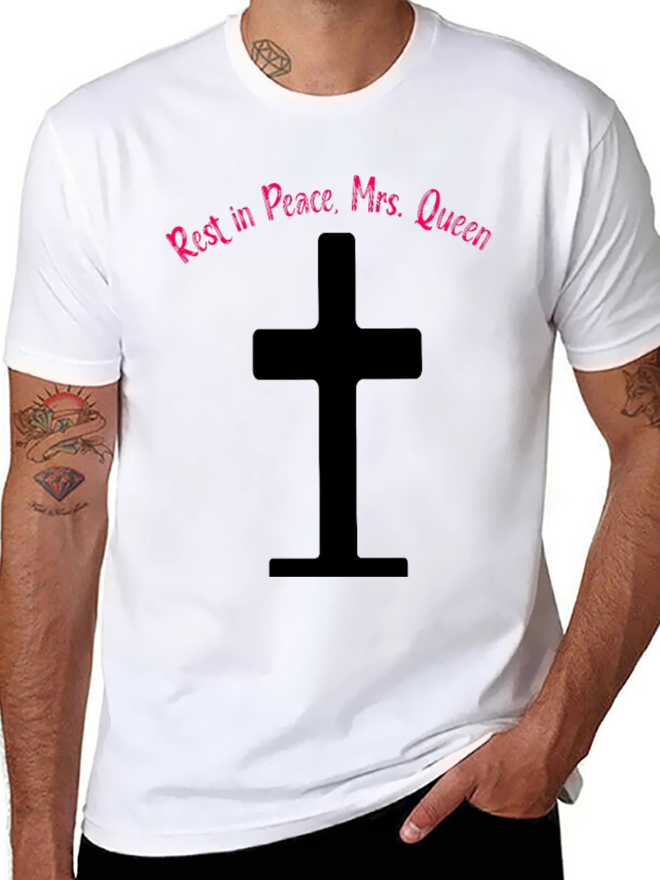 RIP Mrs. Queen T-Shirt - Black