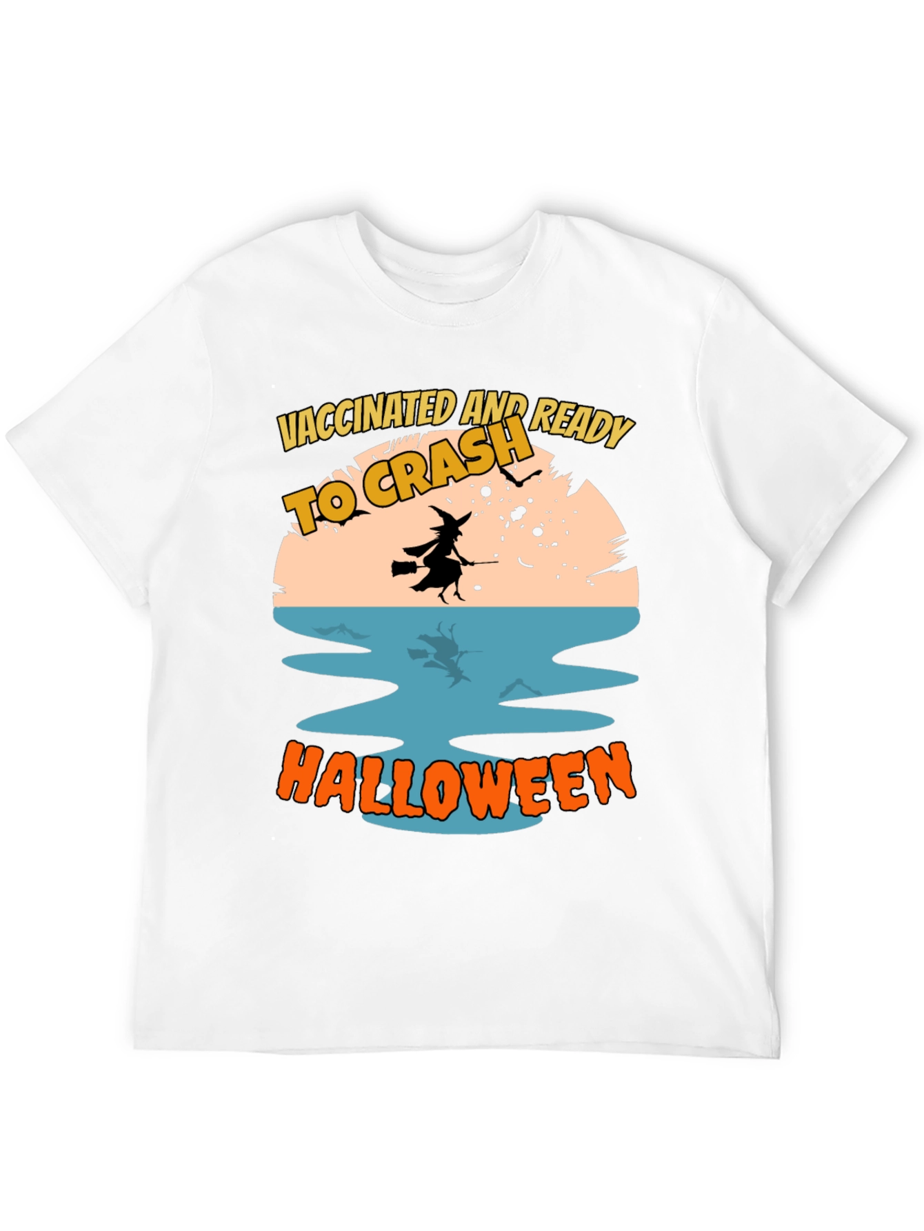 Vaccinated and Ready to Crash Halloween T-Shirt