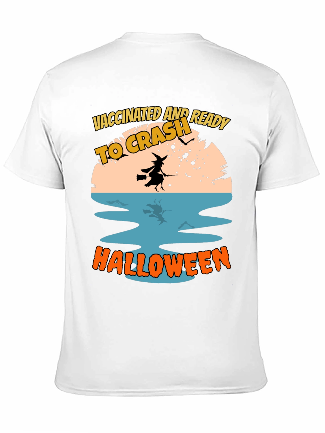 Vaccinated and Ready to Crash Halloween T-Shirt