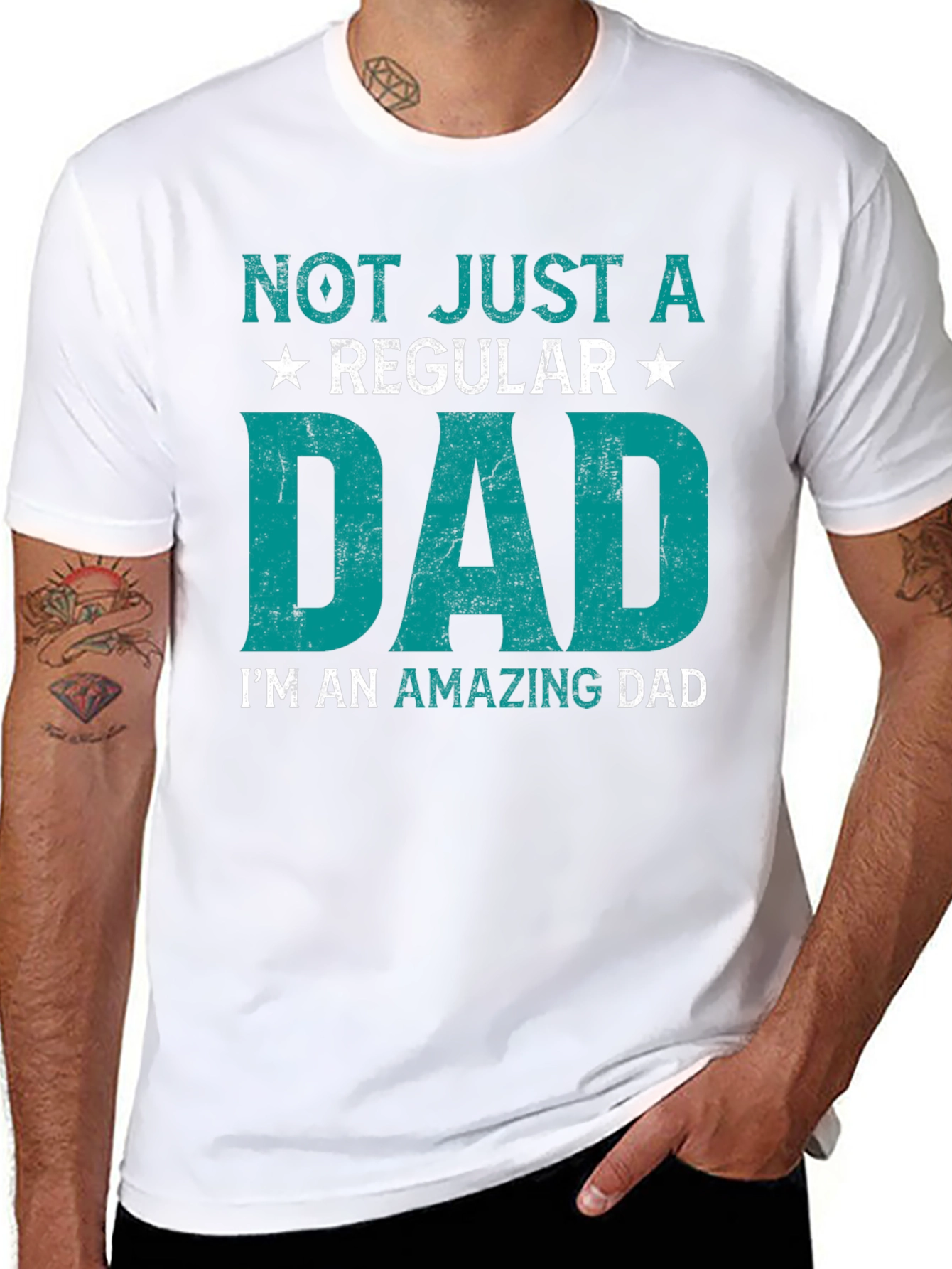 Amazing Dad Graphic Tee - Fathers Day Gift