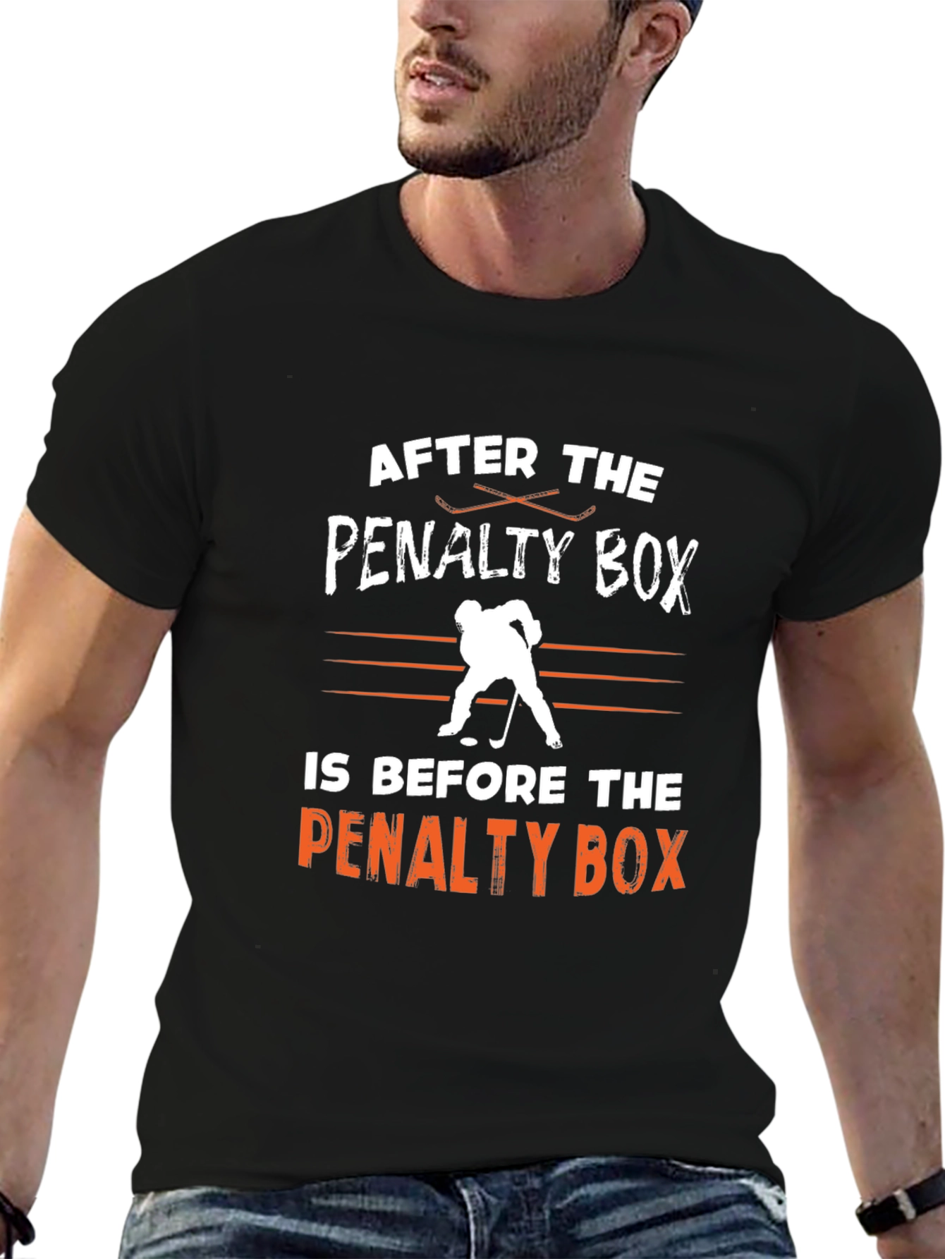 After The Penalty Box T-Shirt - Hockey Tee