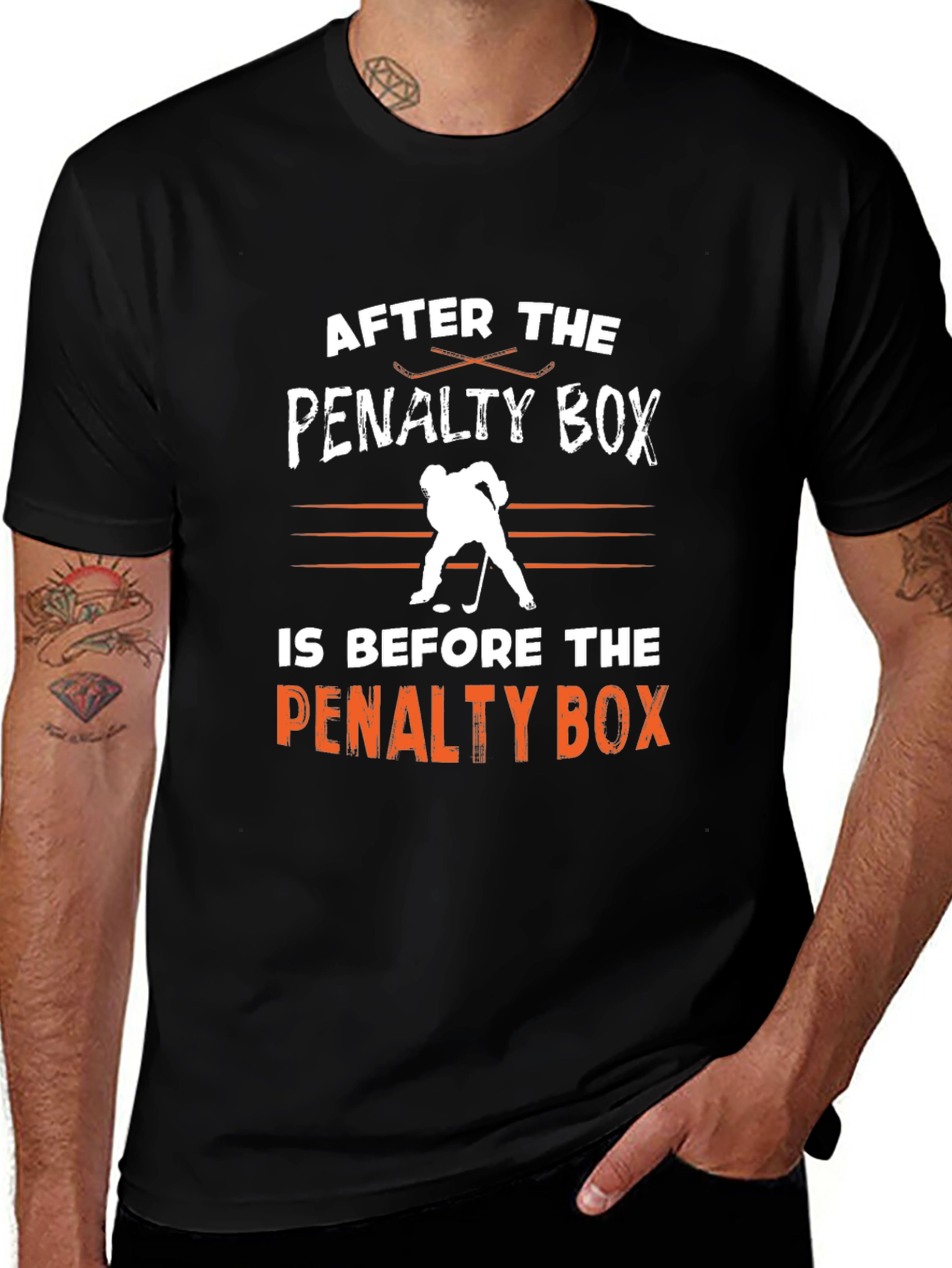 After The Penalty Box T-Shirt - Hockey Tee