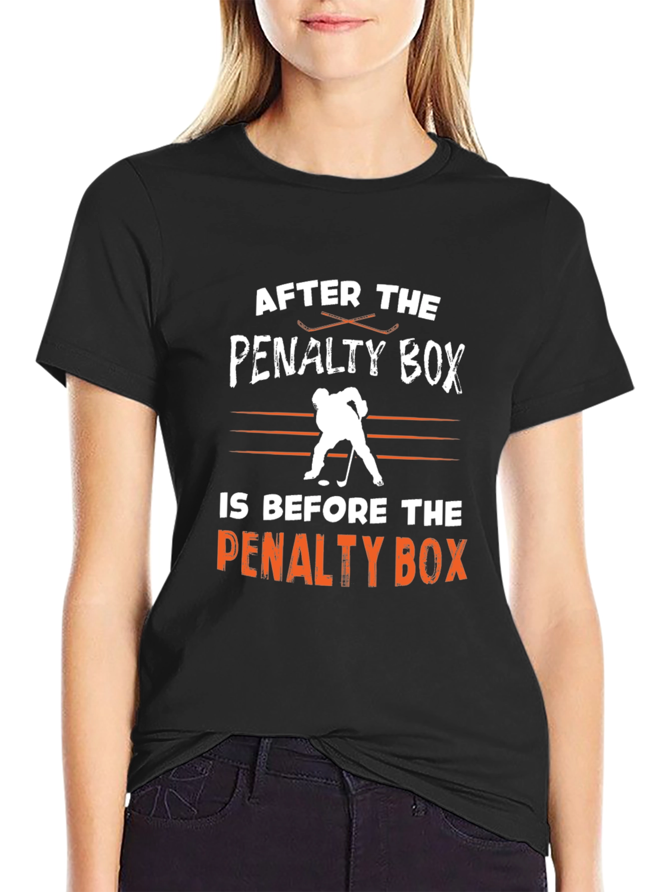 After The Penalty Box T-Shirt - Hockey Tee