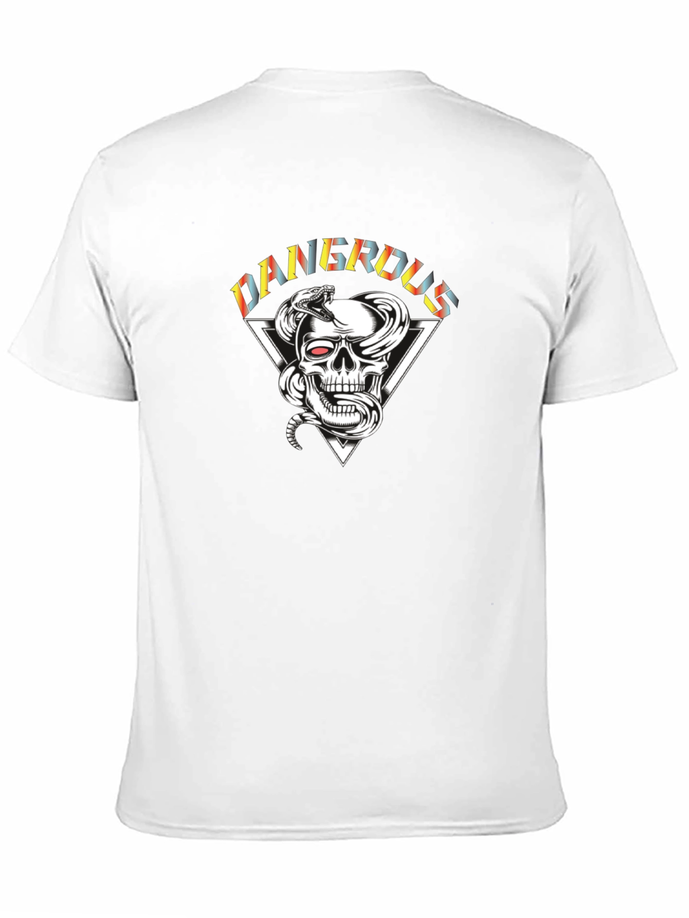 Dangerous Skull & Snake Graphic Tee