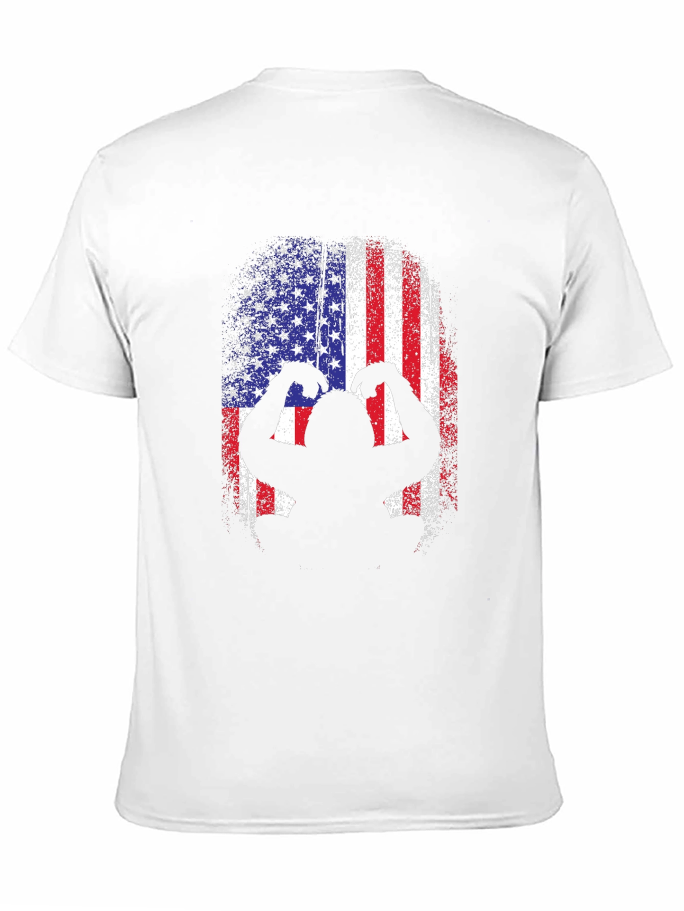 American Flag Bigfoot T-Shirt