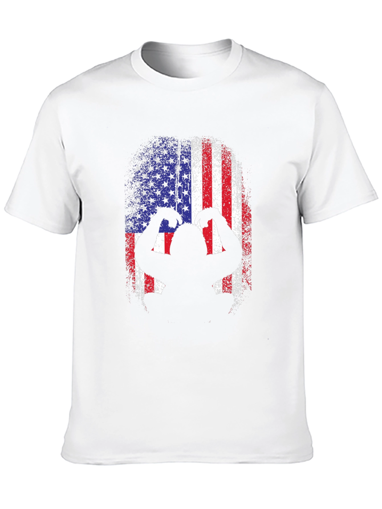 American Flag Bigfoot T-Shirt