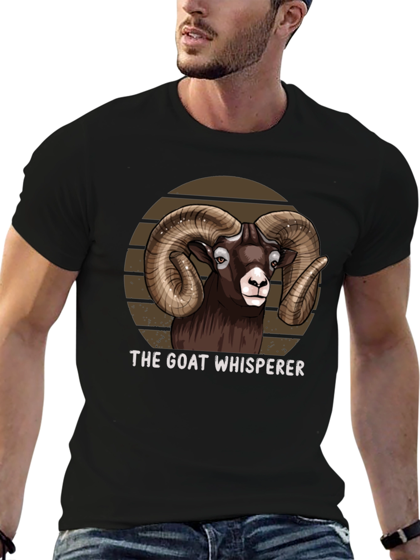 The Goat Whisperer Graphic Tee - Funny Animal T-Shirt