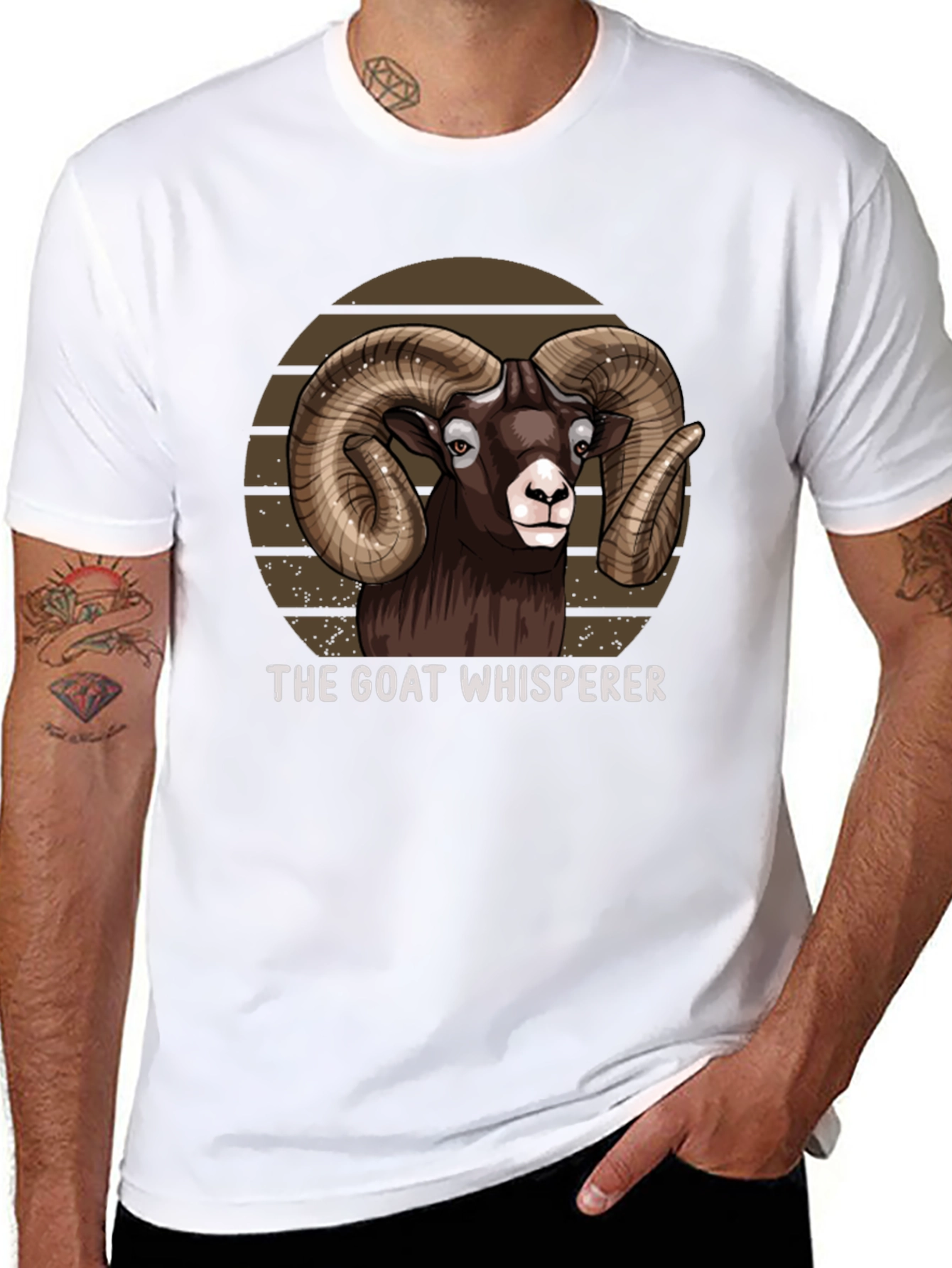 The Goat Whisperer Graphic Tee - Funny Animal T-Shirt