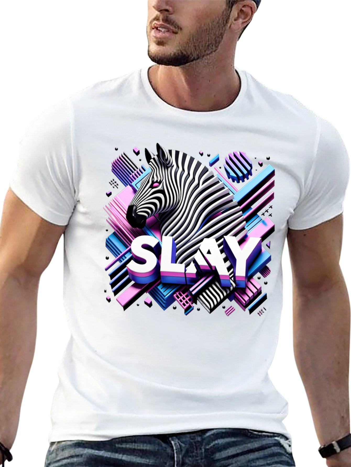 Zebra SLAY Graphic T-Shirt