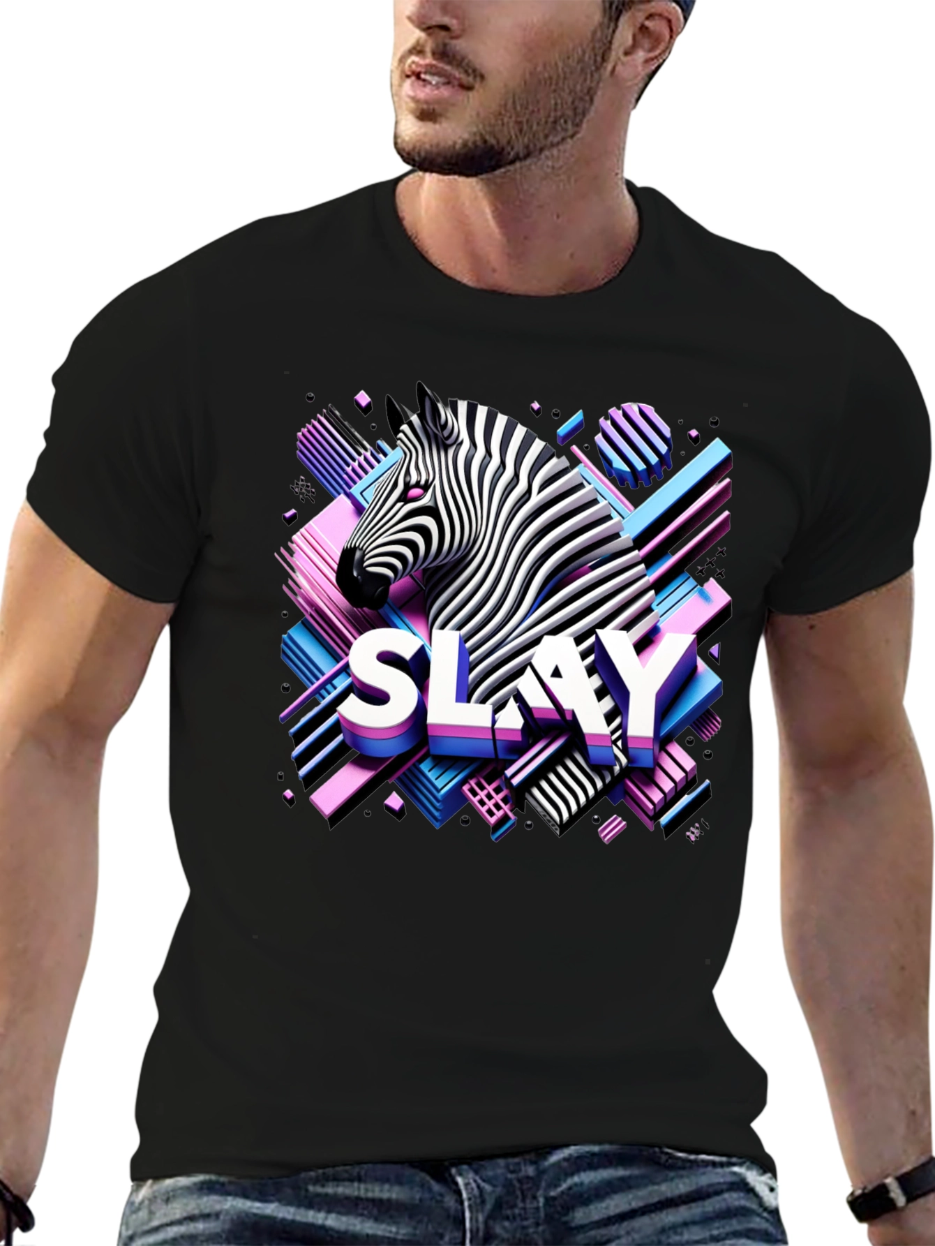 Zebra SLAY Graphic T-Shirt