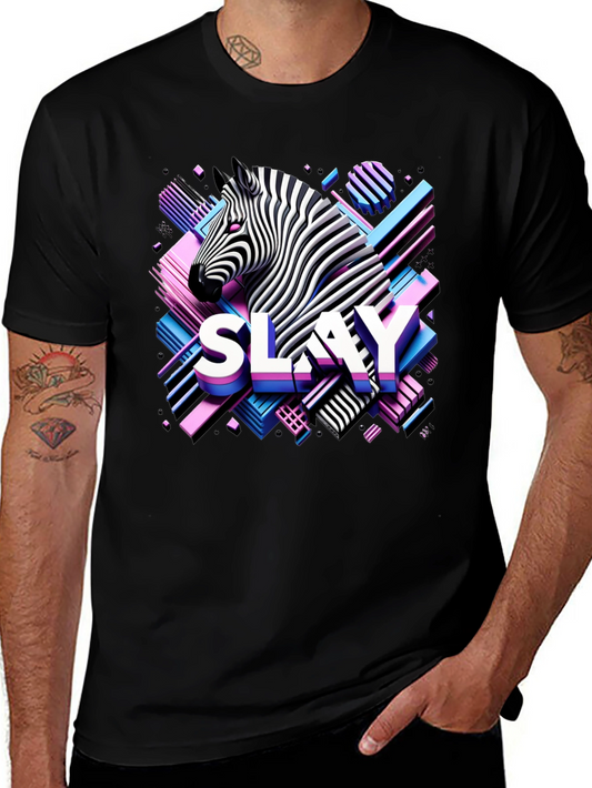 Zebra SLAY Graphic T-Shirt