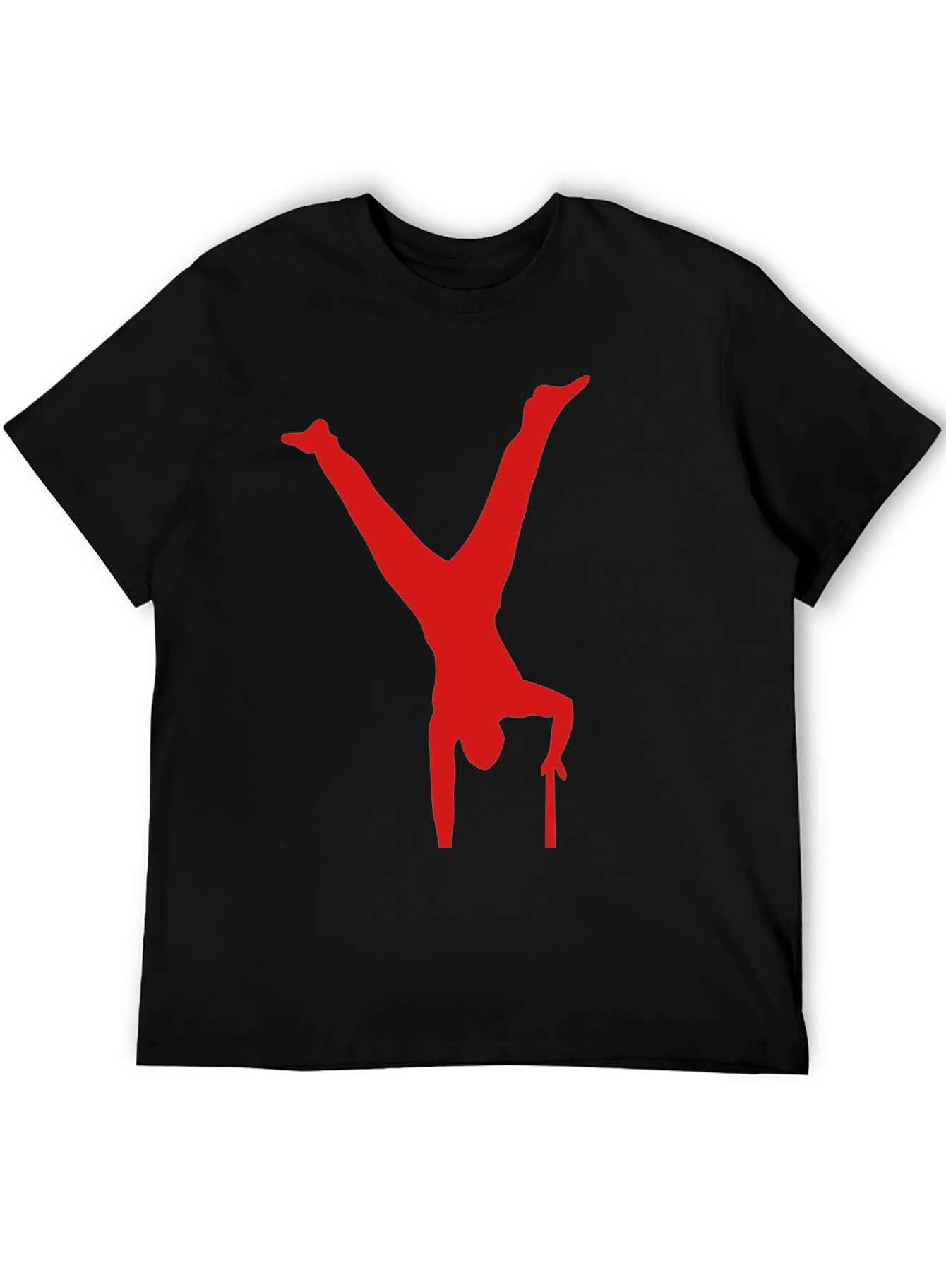 Acrobat Design Black T-Shirt