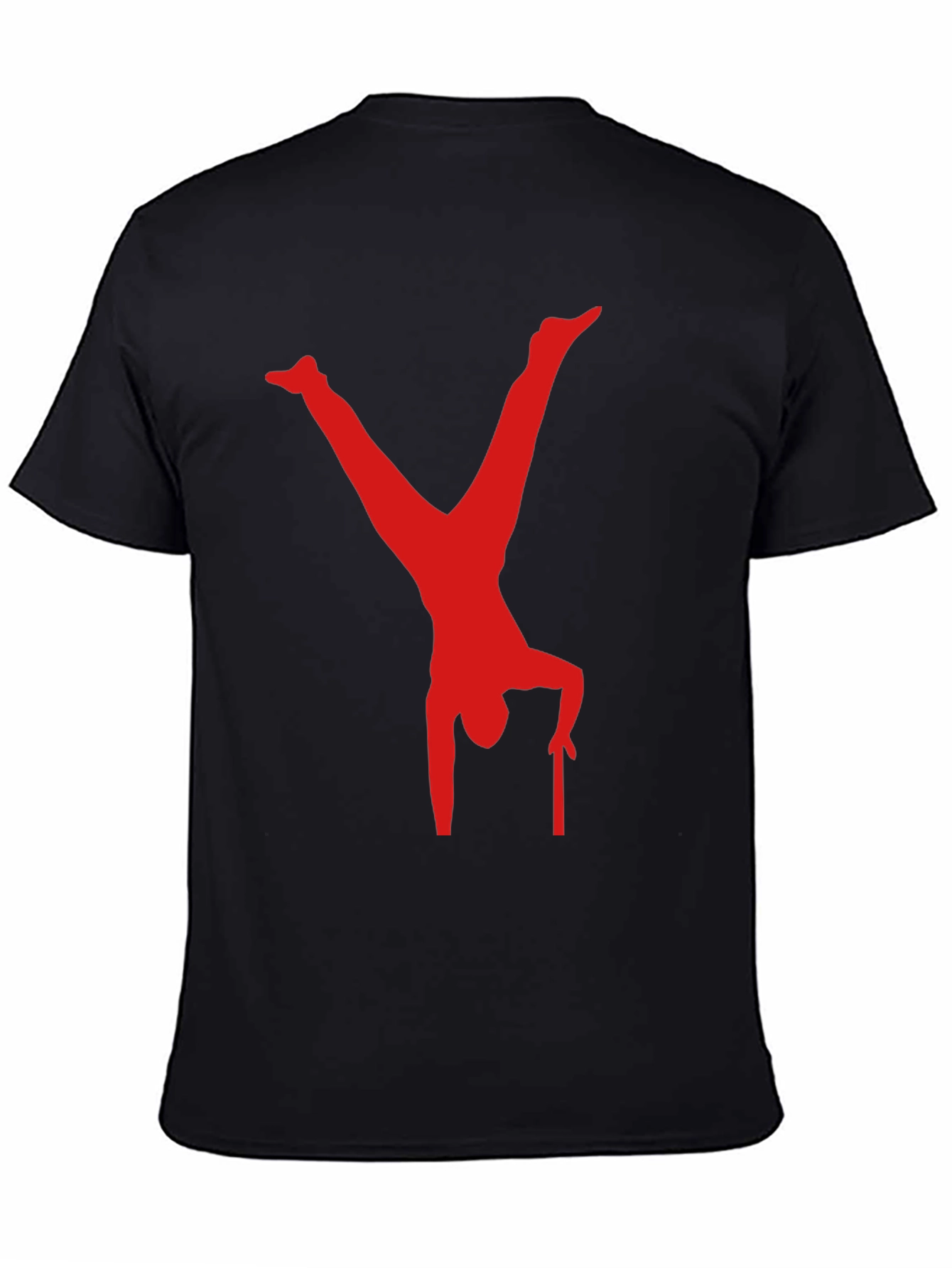 Acrobat Design Black T-Shirt