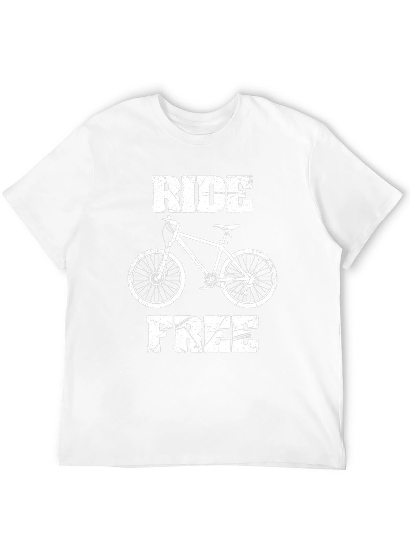 Ride Free T-Shirt: Mountain Bike Graphic Tee