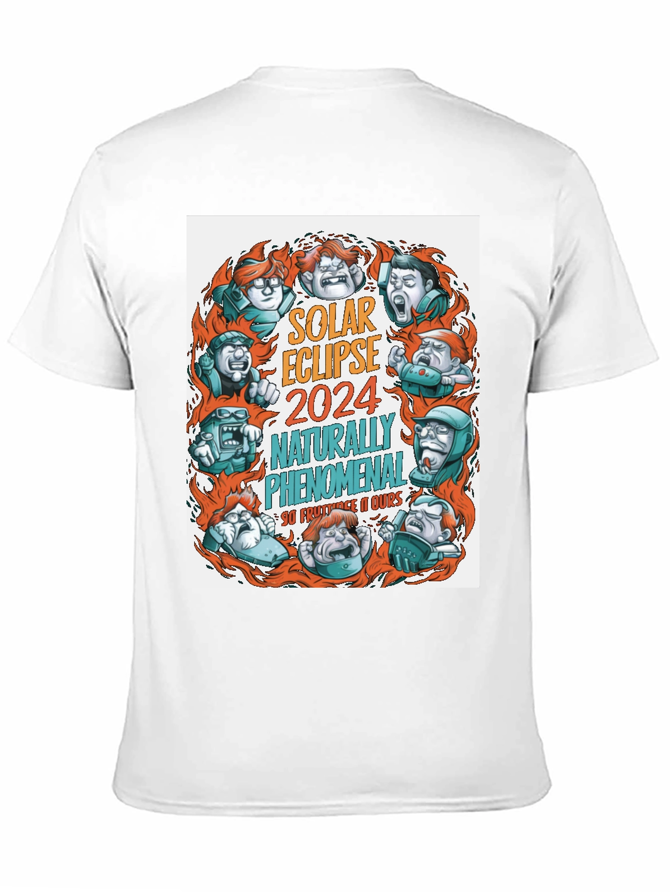 Solar Eclipse 2024 Graphic T-Shirt