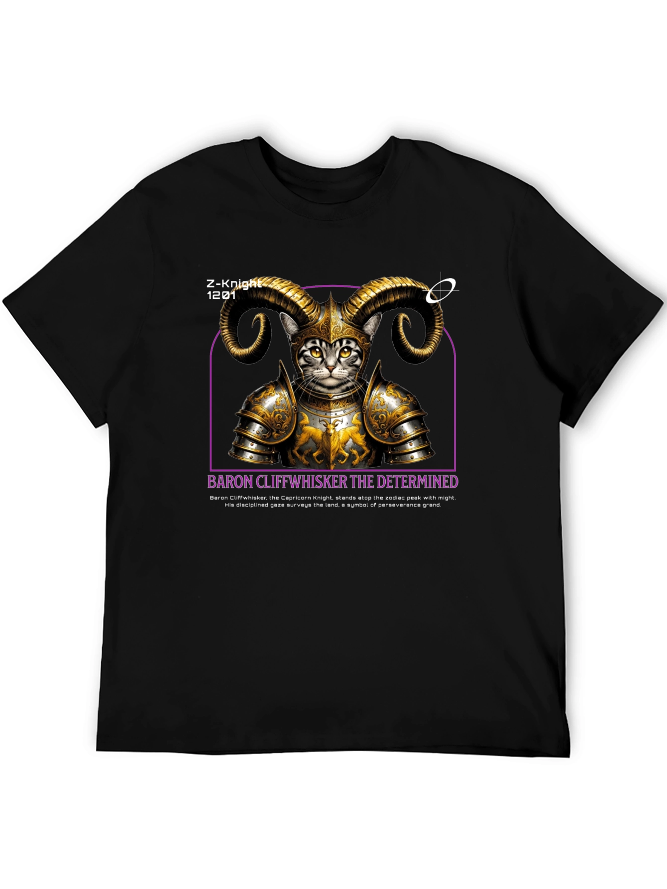 Z-Knight 1201 Baron Cliffwhisker T-Shirt