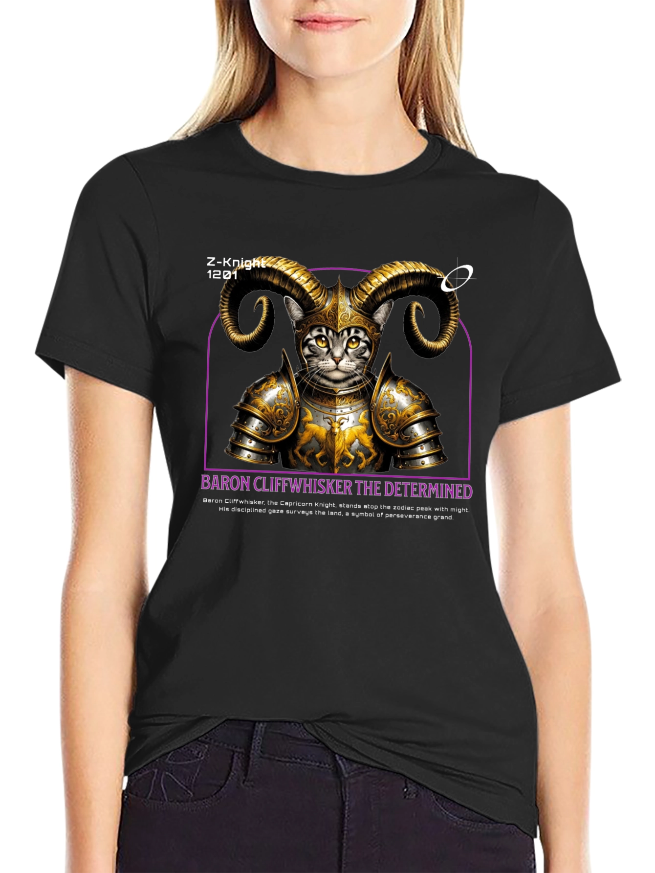 Z-Knight 1201 Baron Cliffwhisker T-Shirt