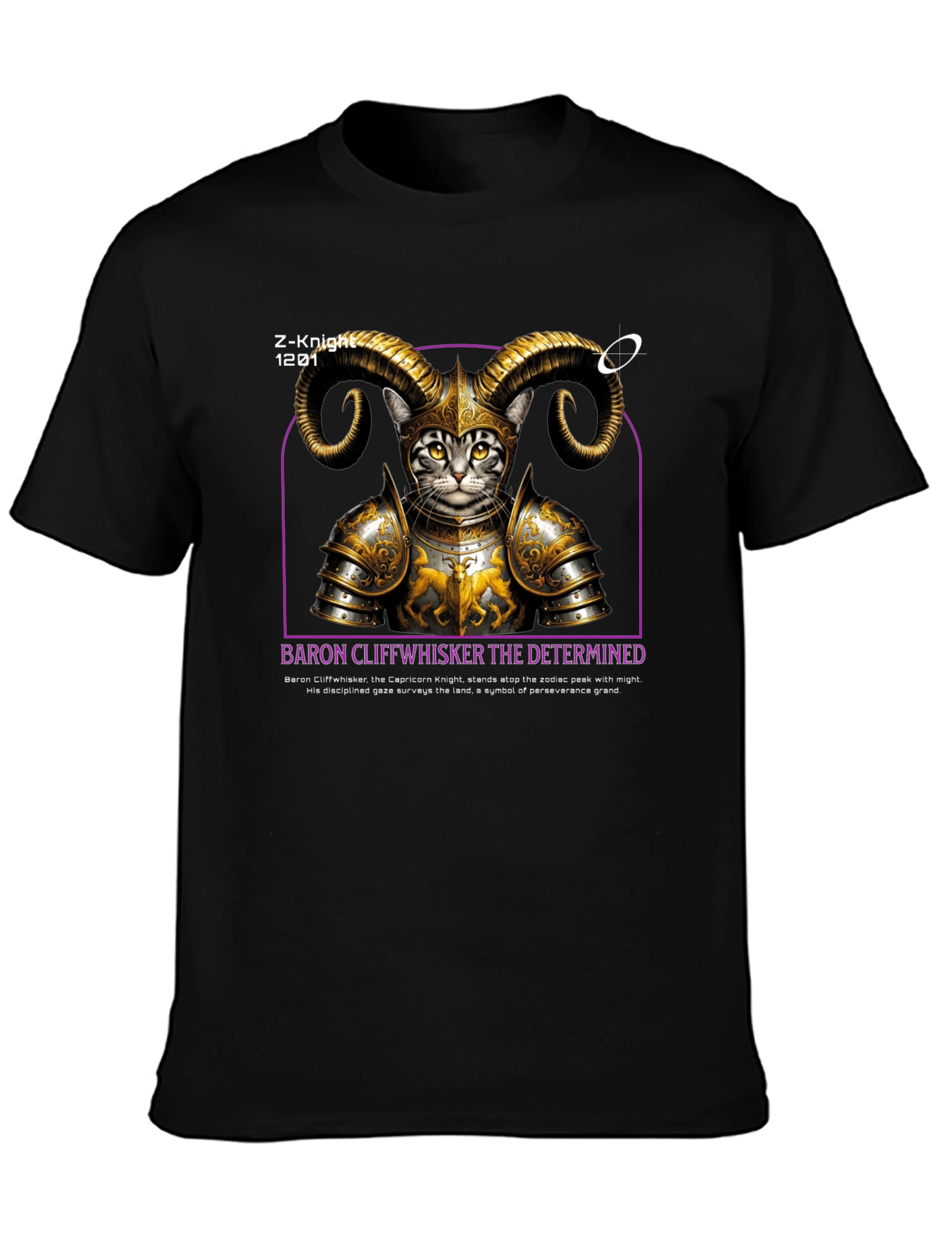 Z-Knight 1201 Baron Cliffwhisker T-Shirt