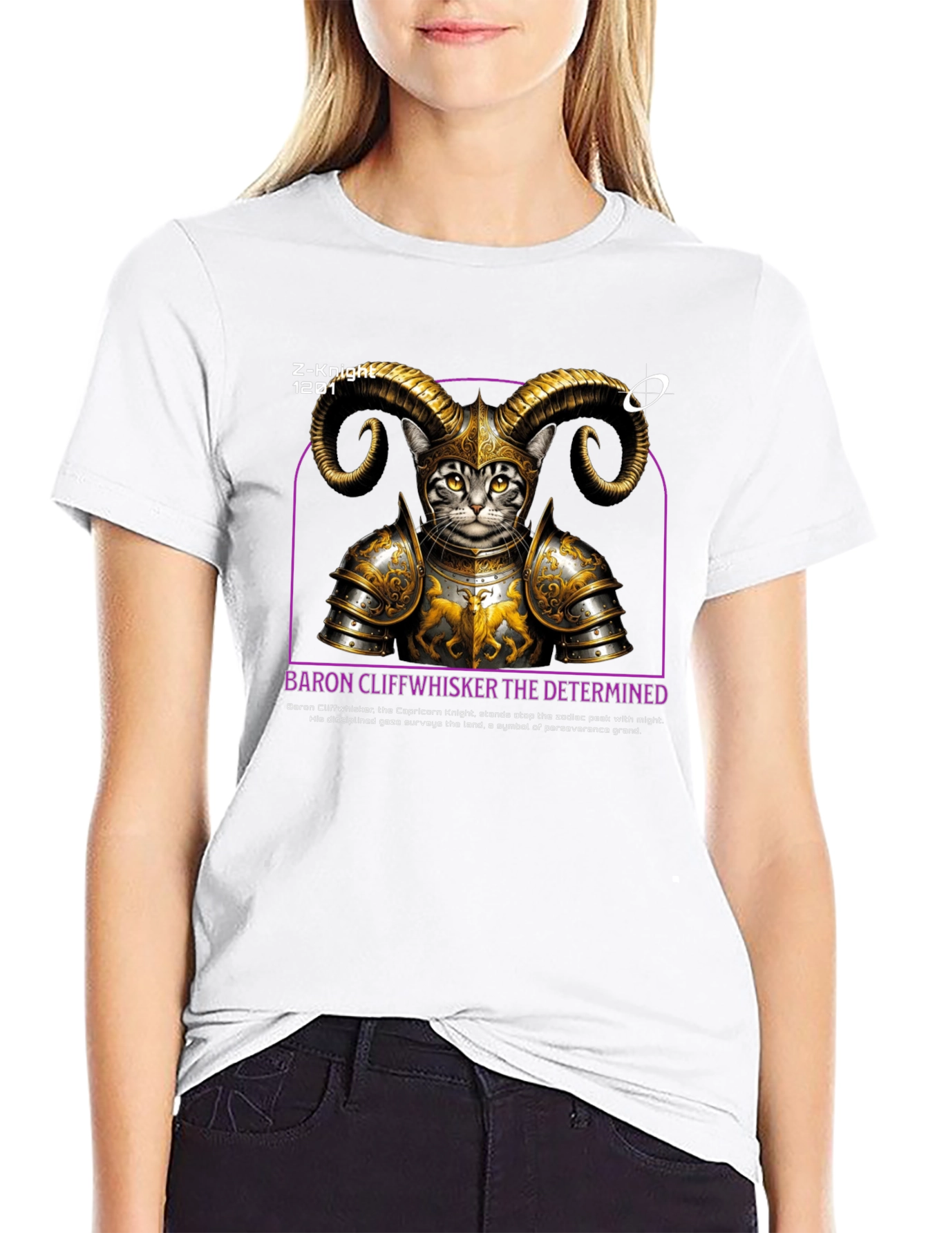 Z-Knight 1201 Baron Cliffwhisker T-Shirt
