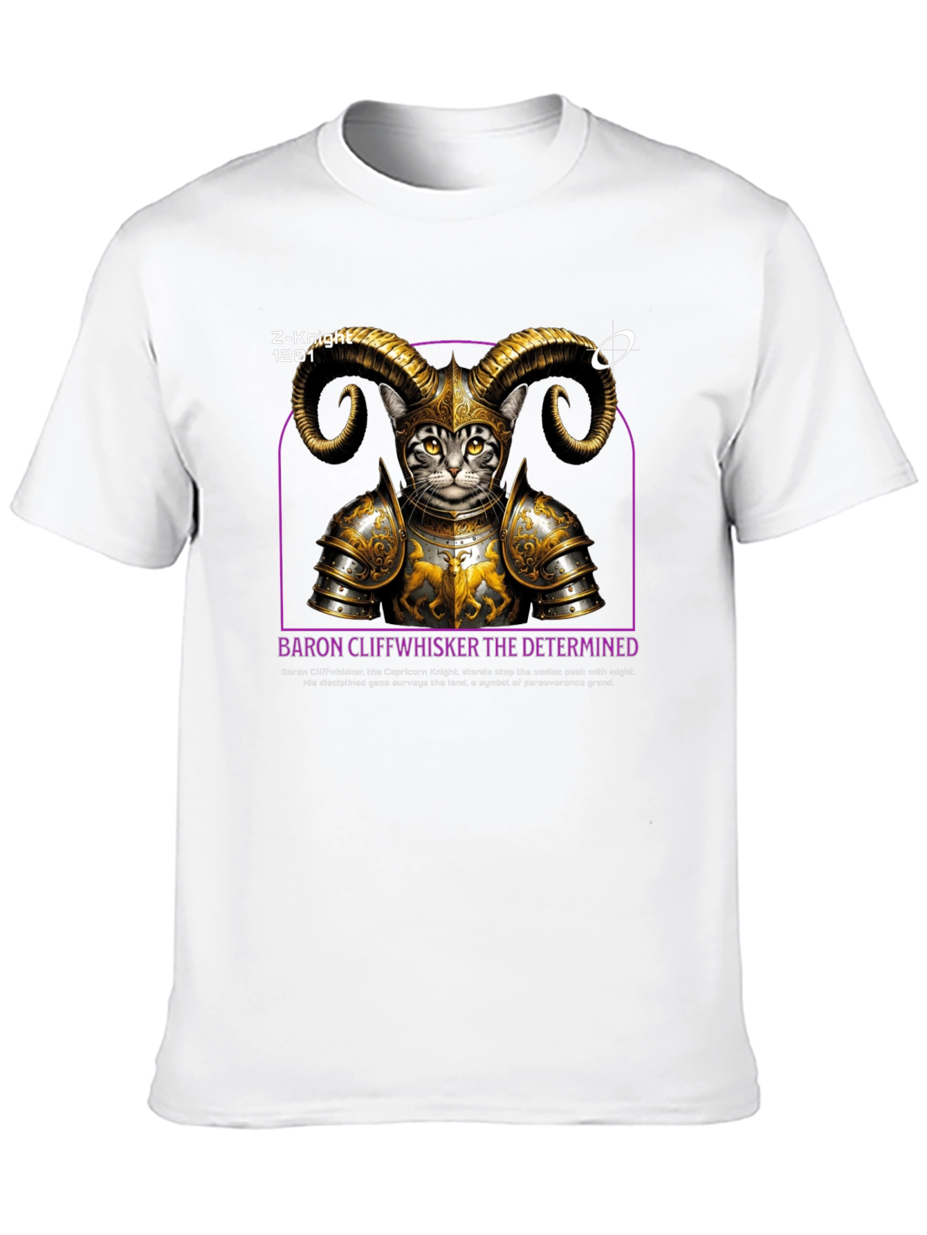 Z-Knight 1201 Baron Cliffwhisker T-Shirt