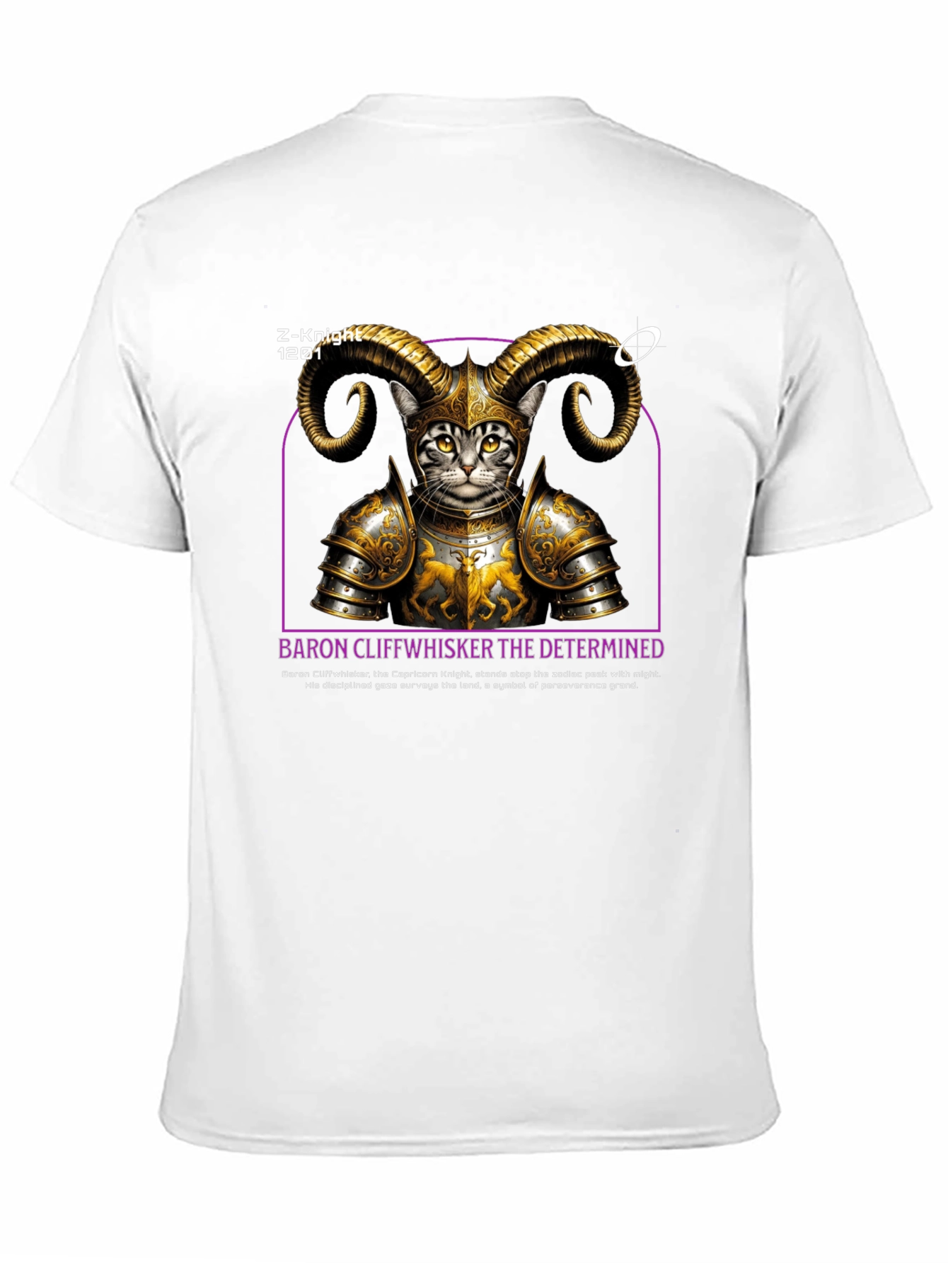 Z-Knight 1201 Baron Cliffwhisker T-Shirt