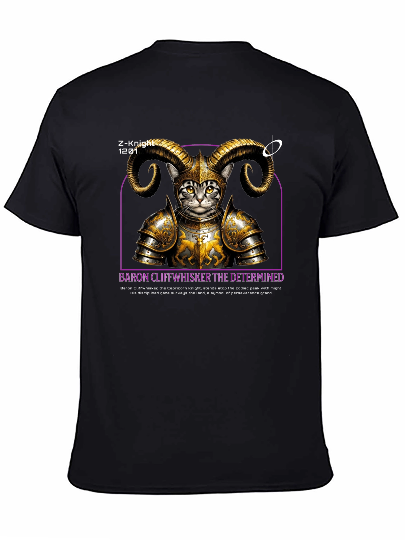 Z-Knight 1201 Baron Cliffwhisker T-Shirt