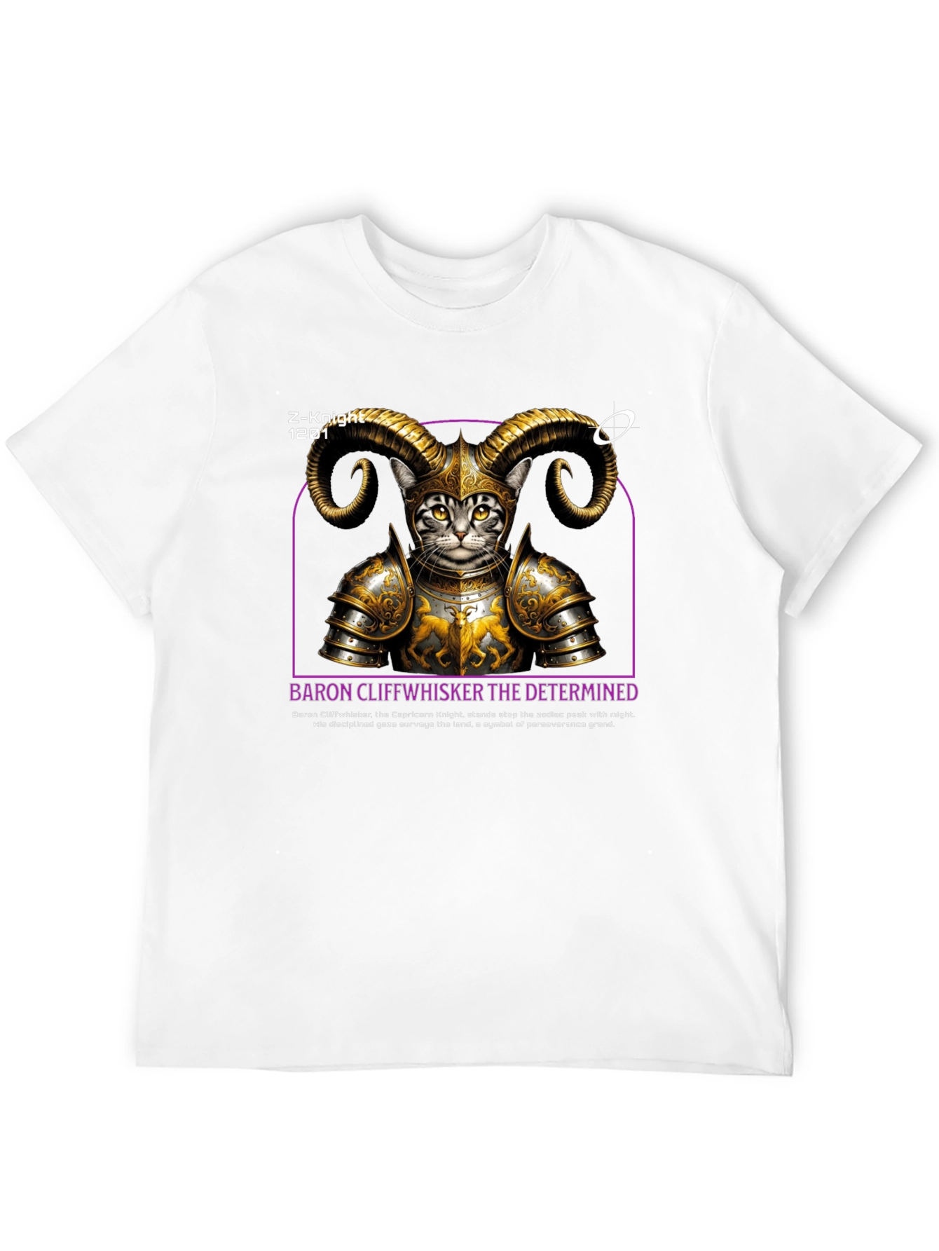 Z-Knight 1201 Baron Cliffwhisker T-Shirt
