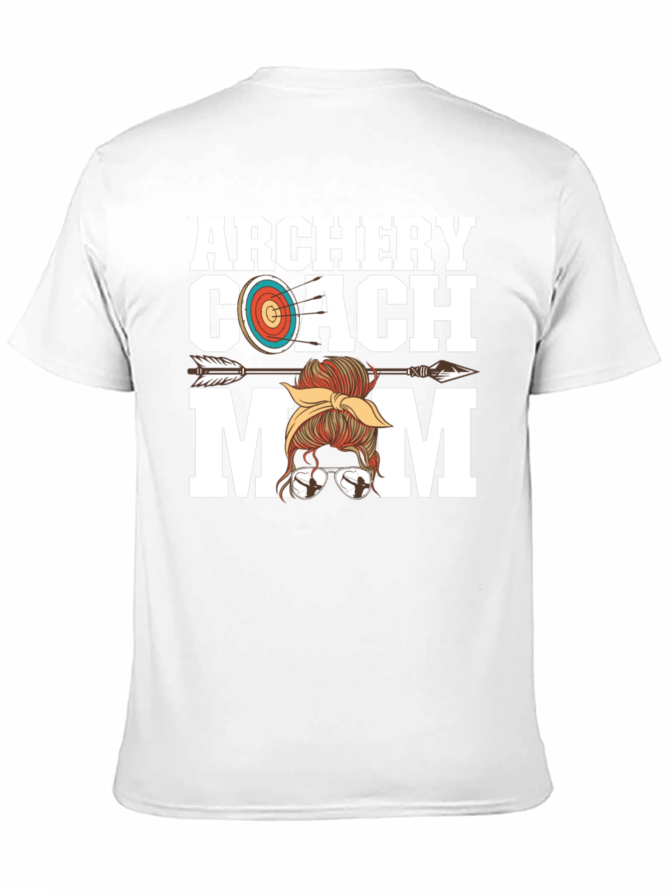 Archery Coach Mom Graphic Tee