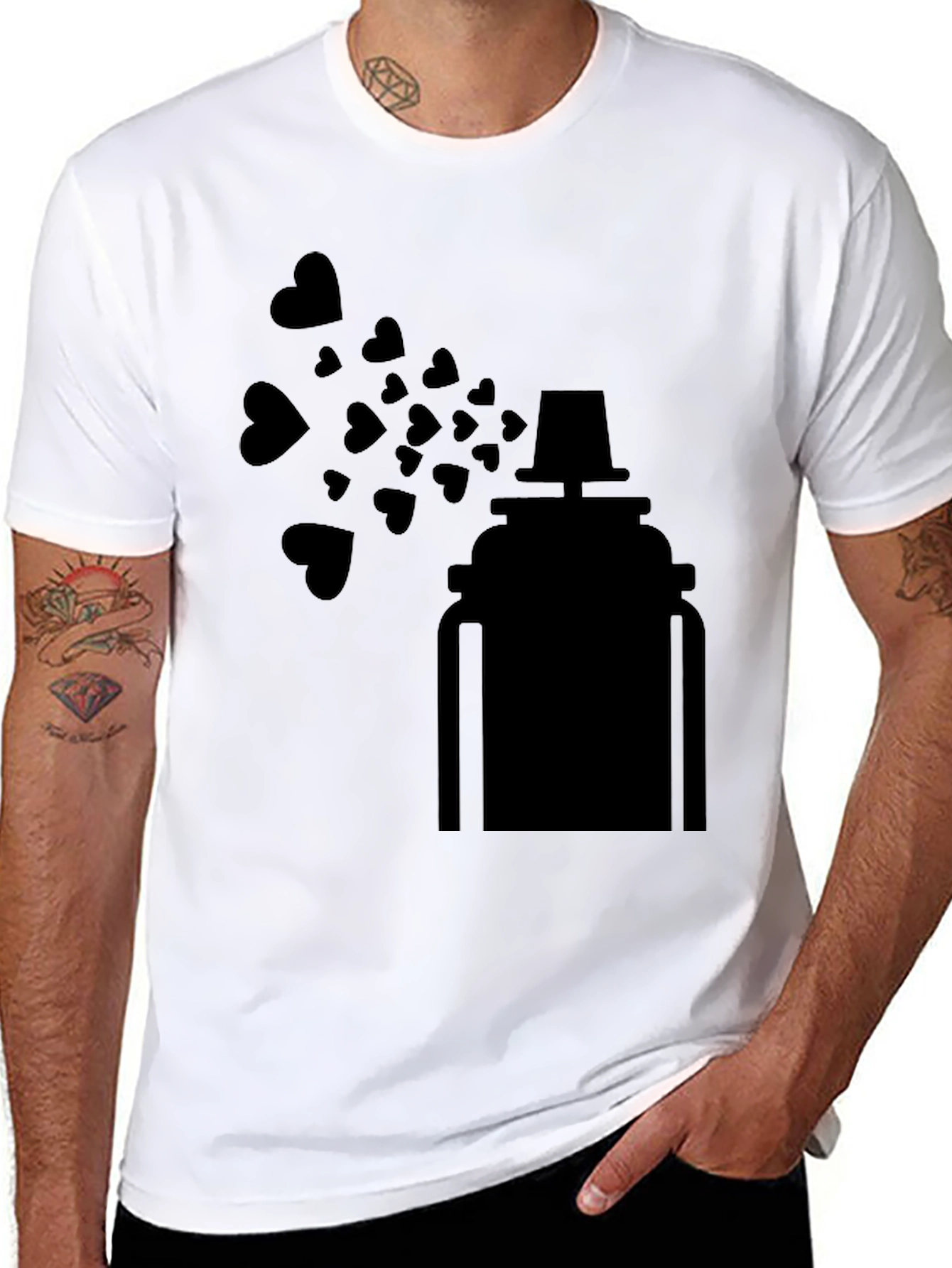 Spray Can Love T-Shirt