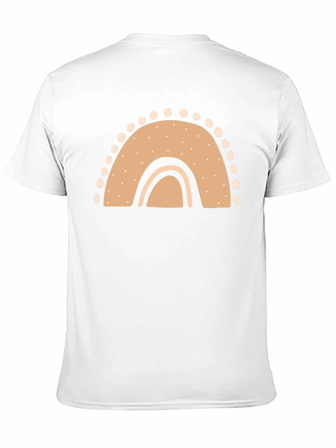 Boho Rainbow Graphic Tee - Casual Comfort